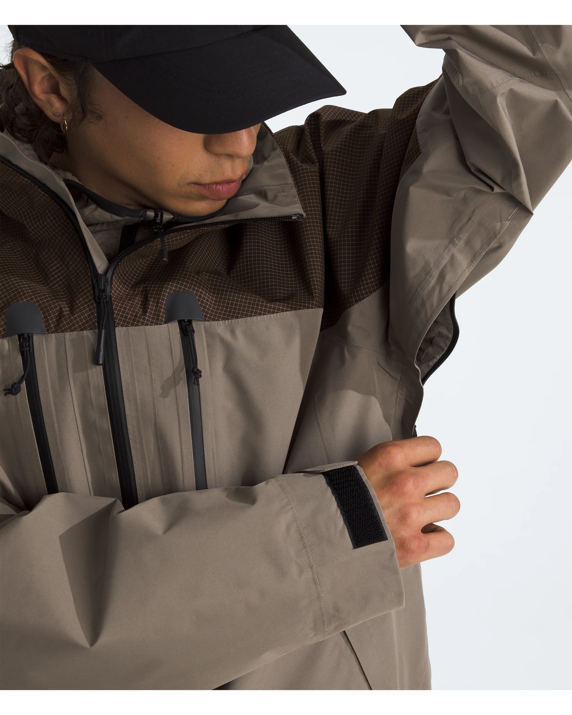 Men's HKe Devils Thumb GORE-TEX Jacket - Brown - Image 8