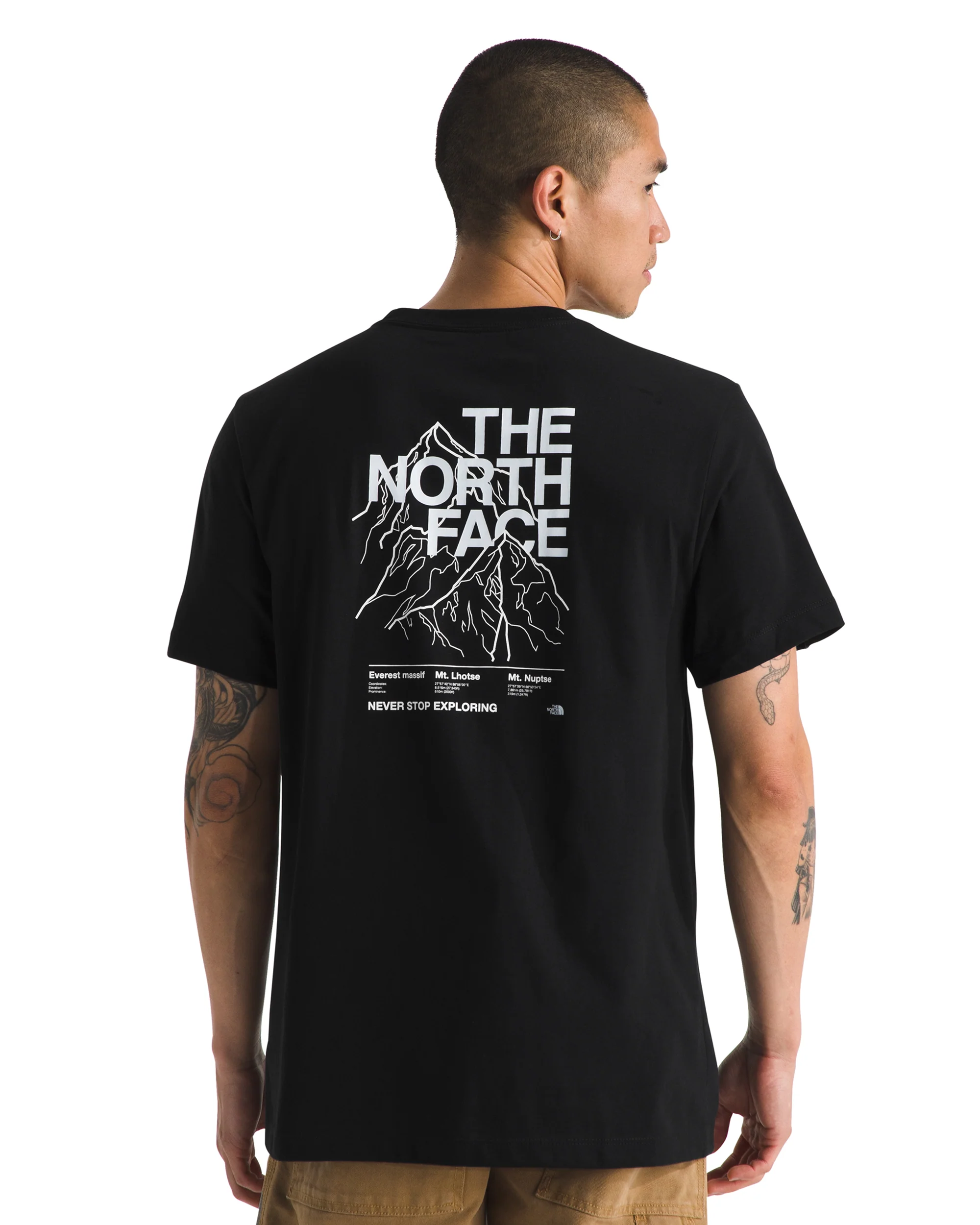 TNF M EVOLUTION HALF DOME MTN TEE BLACK - Image 2