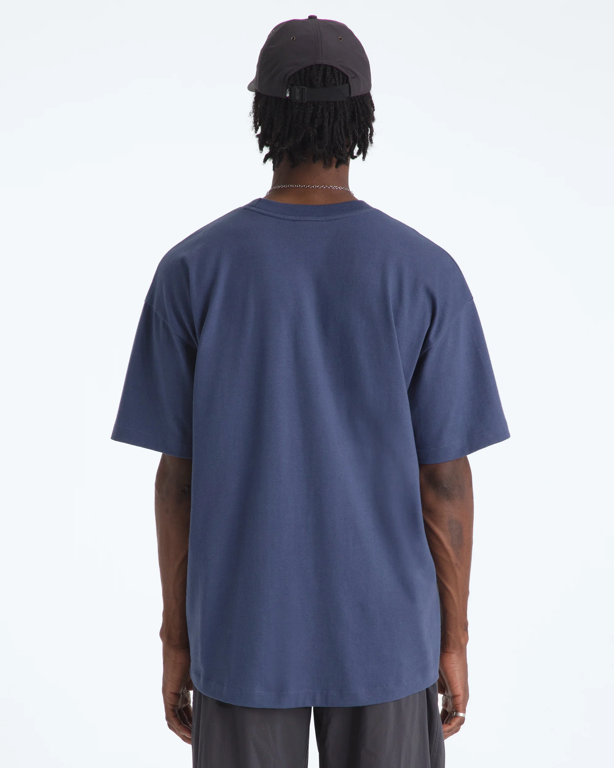 TNF M RED BOX TEE BLUE - Image 5