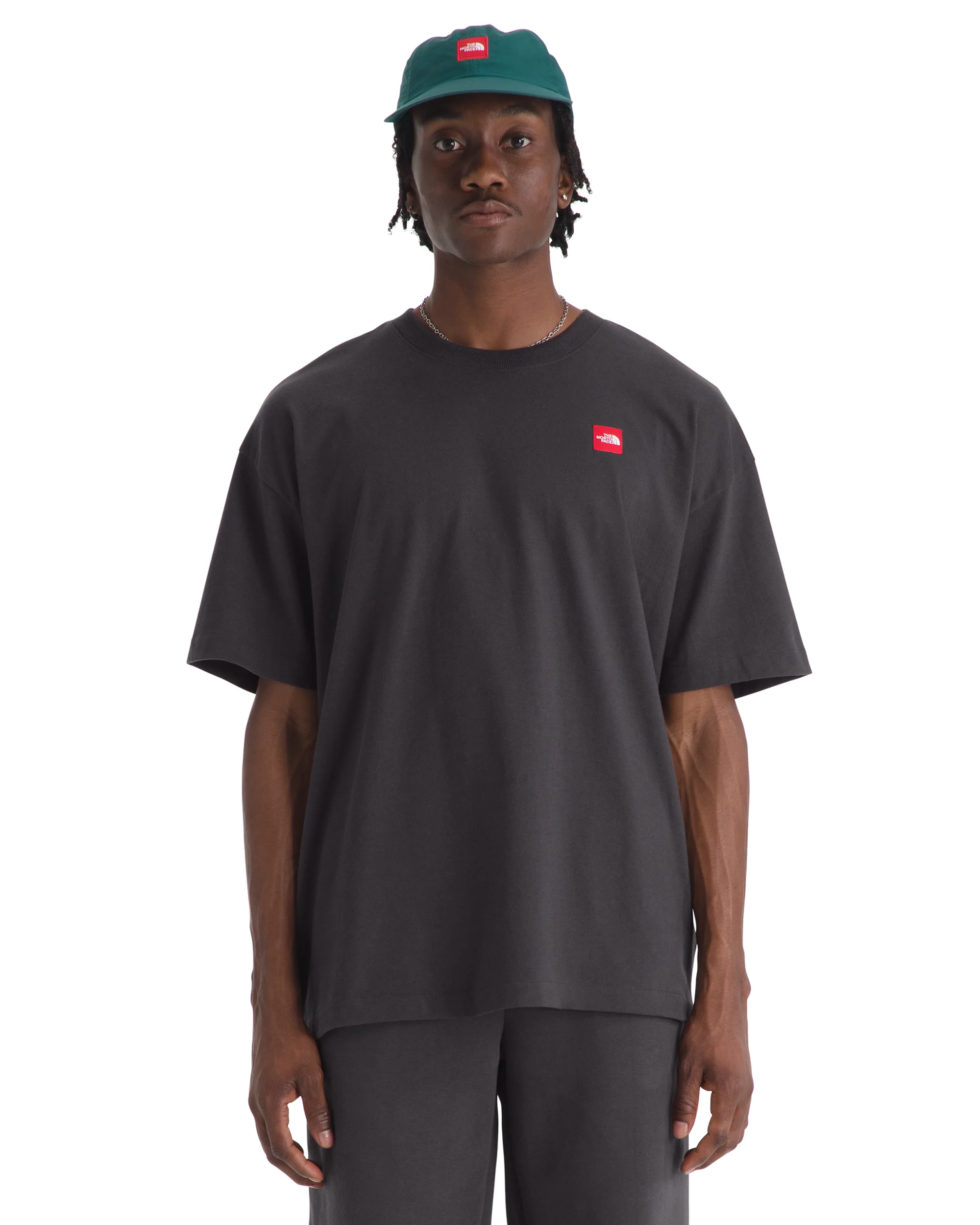 TNF M RED BOX TEE OBSIDIAN - Image 2