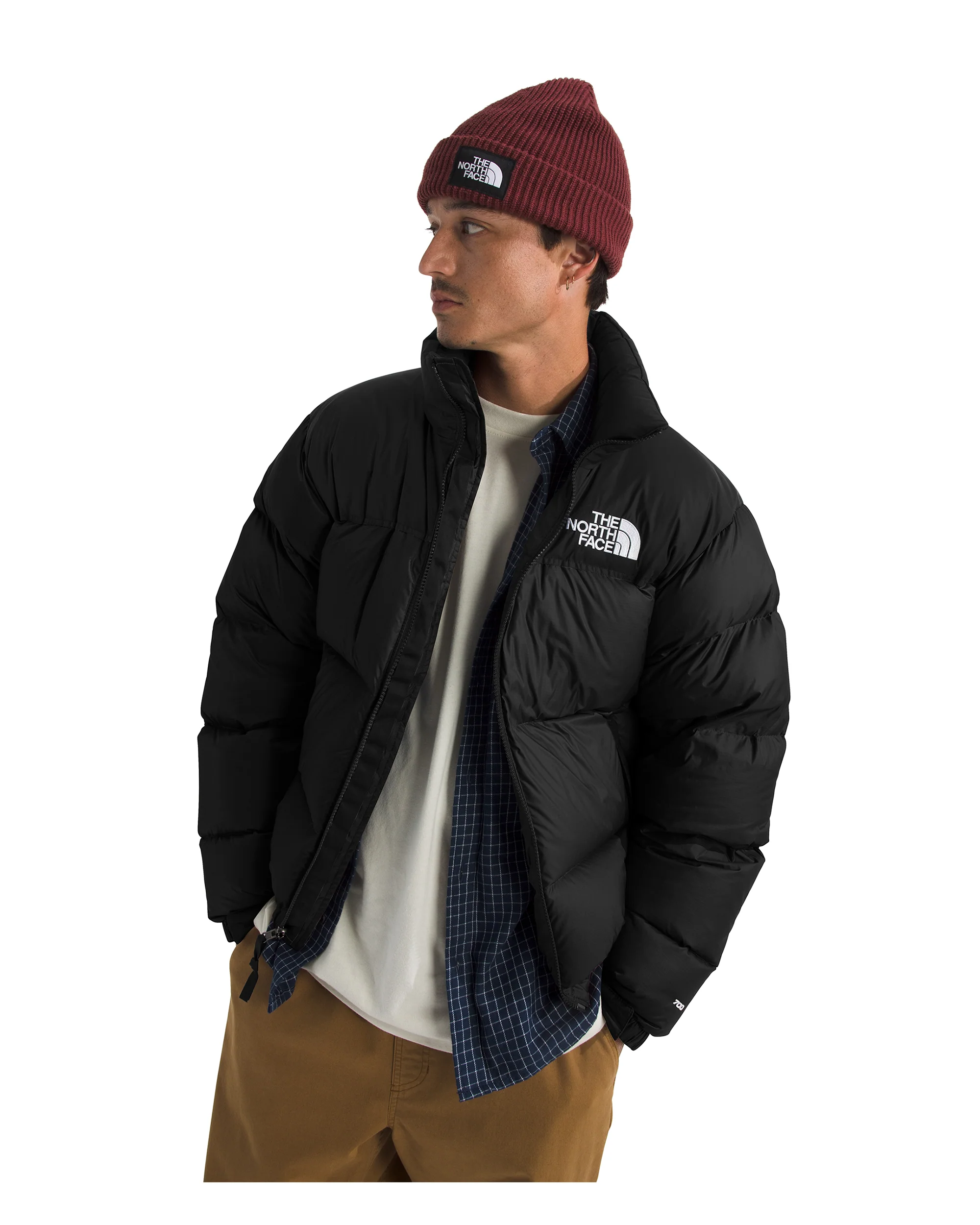Men's Retro 1996 Nuptse Jacket - Black - Image 2