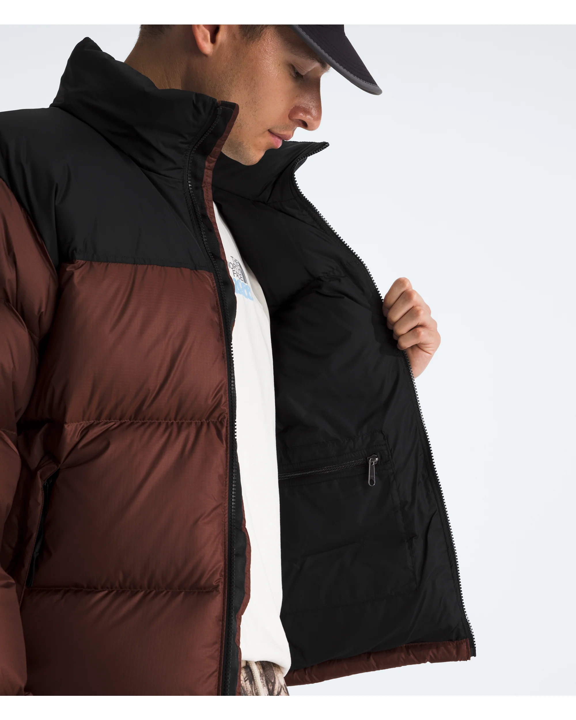 TNF MEN'S 1996 RETRO NUPTSE JACKET - EMBER - Image 6