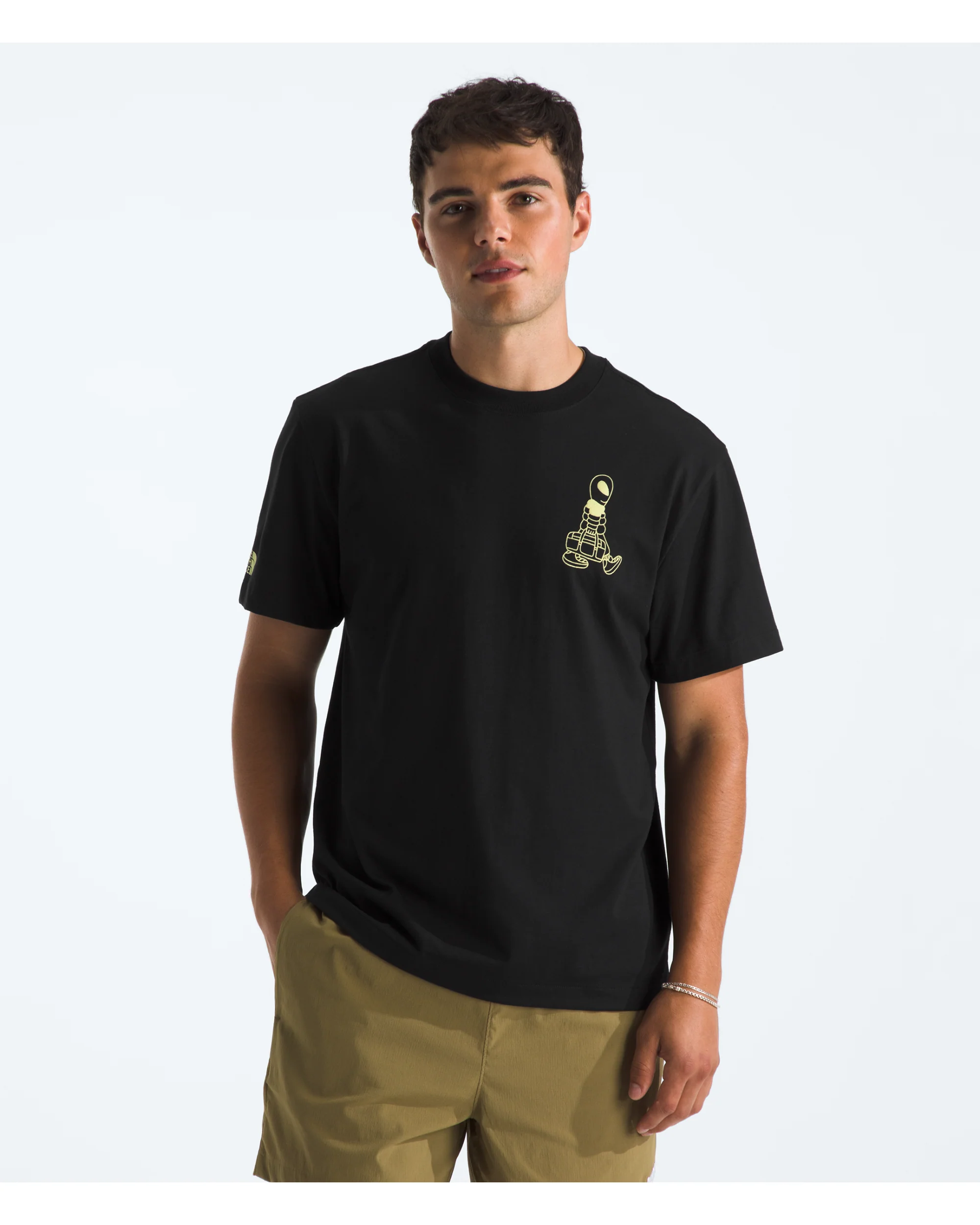 TNF MEN'S ALIEN RELAXED SHORT-SLEEVE TEE -GRAPHIC BLACK