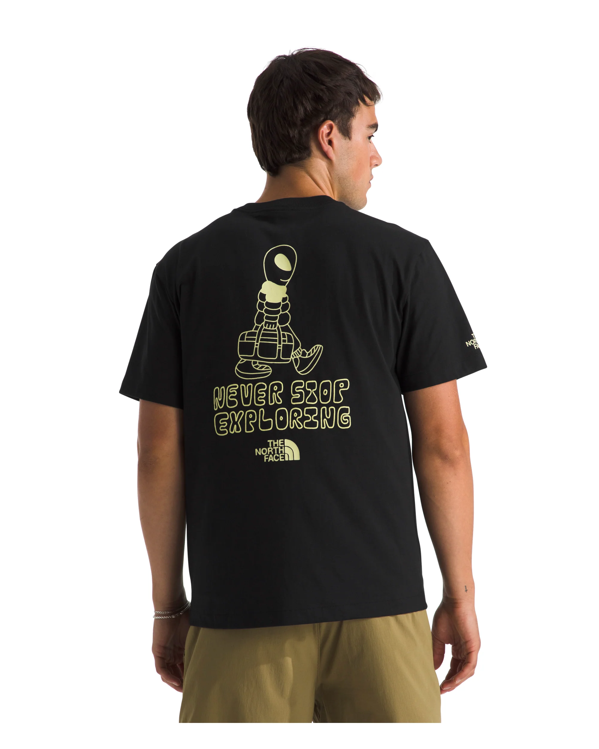TNF MEN'S ALIEN RELAXED SHORT-SLEEVE TEE -GRAPHIC BLACK - Image 2