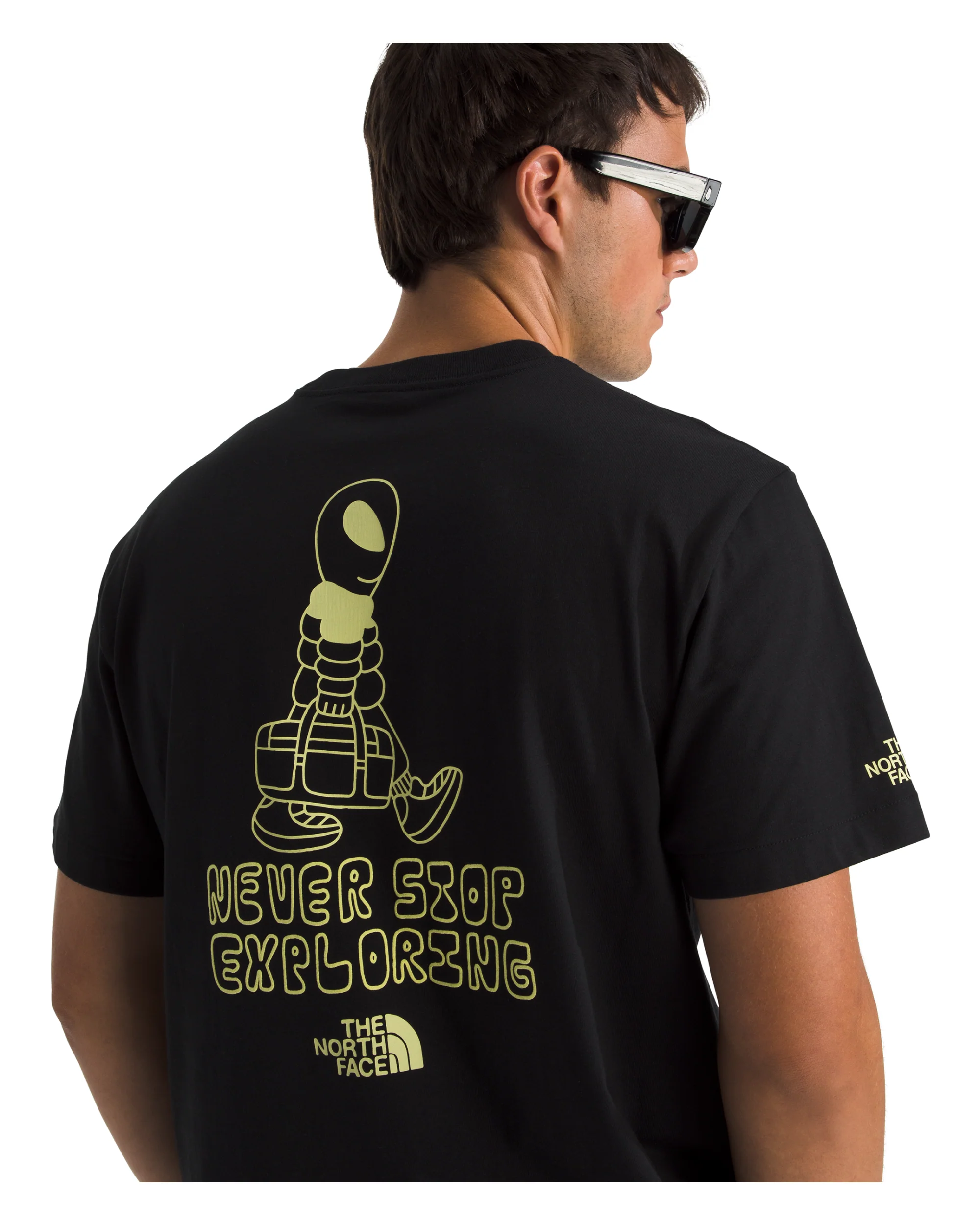TNF MEN'S ALIEN RELAXED SHORT-SLEEVE TEE -GRAPHIC BLACK - Image 3