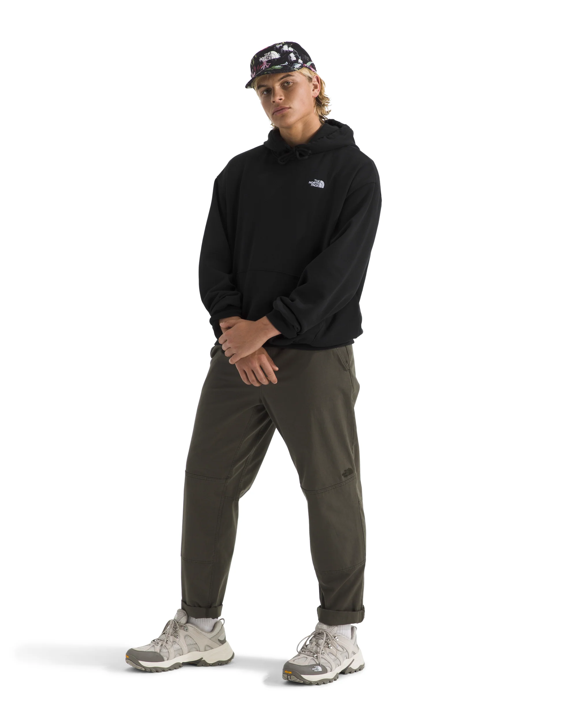 TNF MEN'S EVOLUTION SIMPLE DOME OVERSIZED HOODIE - BLACK - Image 3