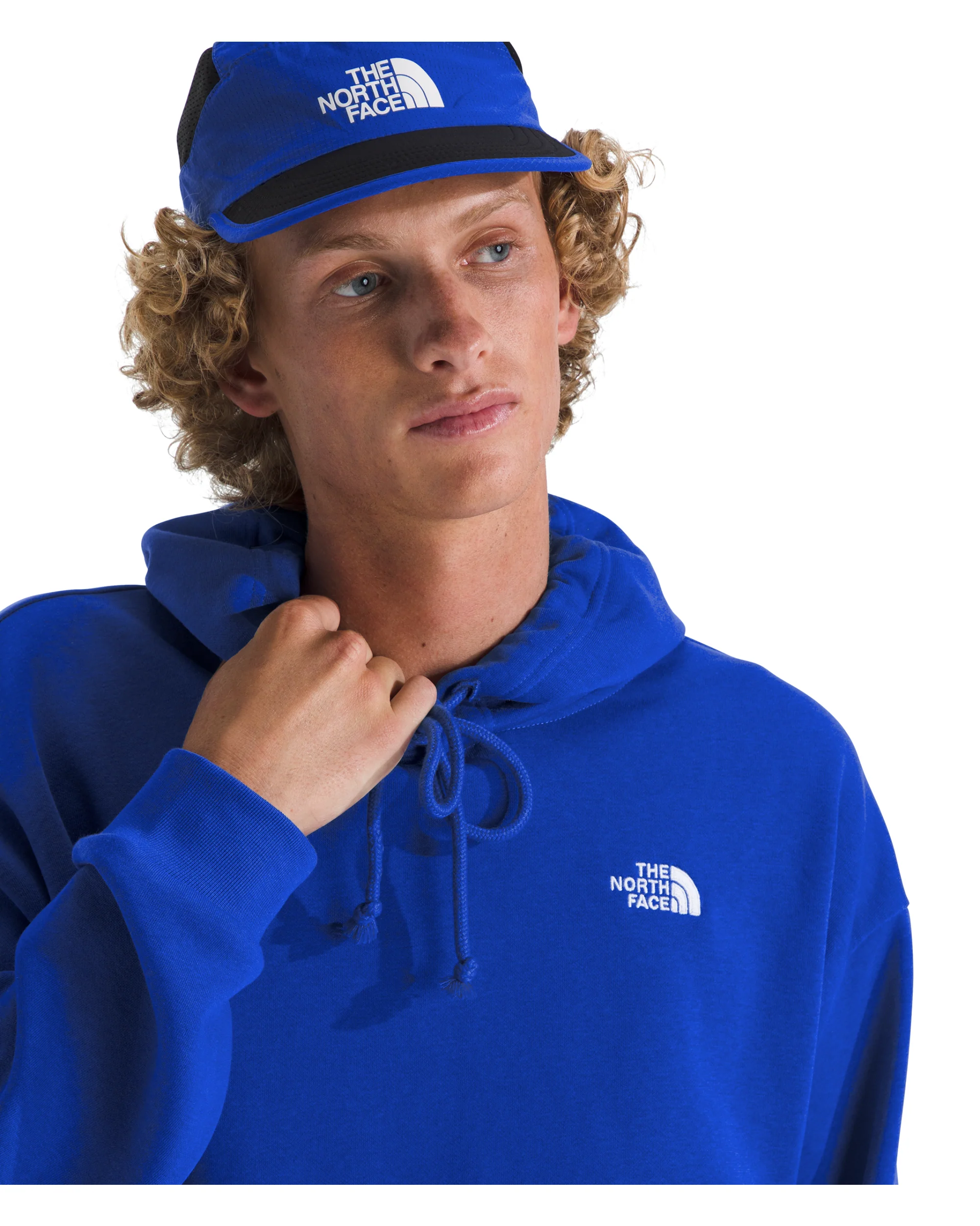 TNF MEN'S EVOLUTION SIMPLE DOME OVERSIZED HOODIE - BLUE - Image 3