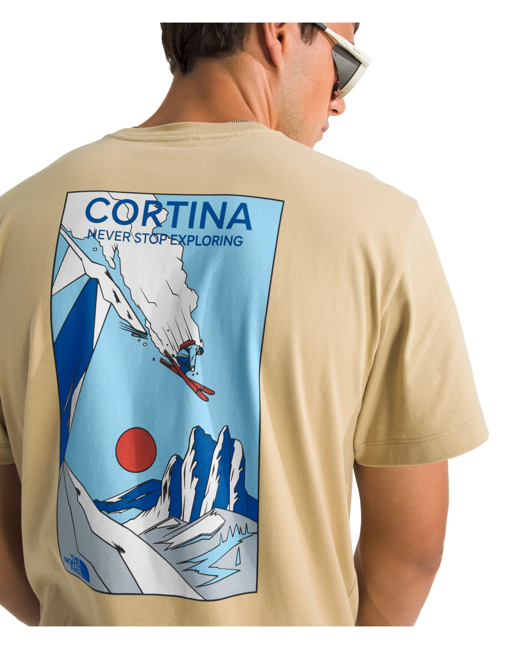 TNF MEN'S MOUNTAIN CELEBRATION REGULAR SHORT-SLEEVE TEE - GRAPHIC STONE - Image 3