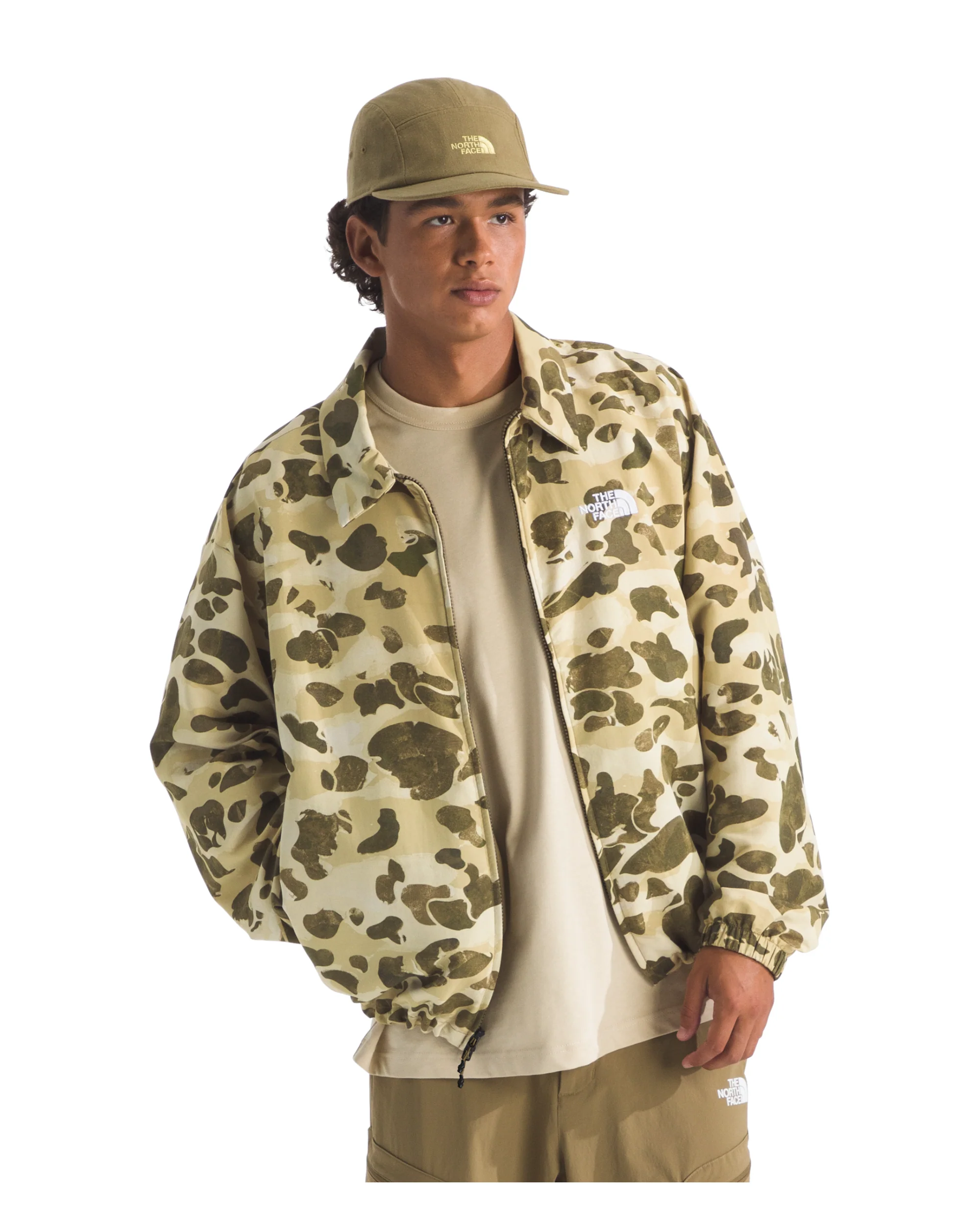 MEN'S TNF™ EASY WIND JACKET - PRINT CEDAR