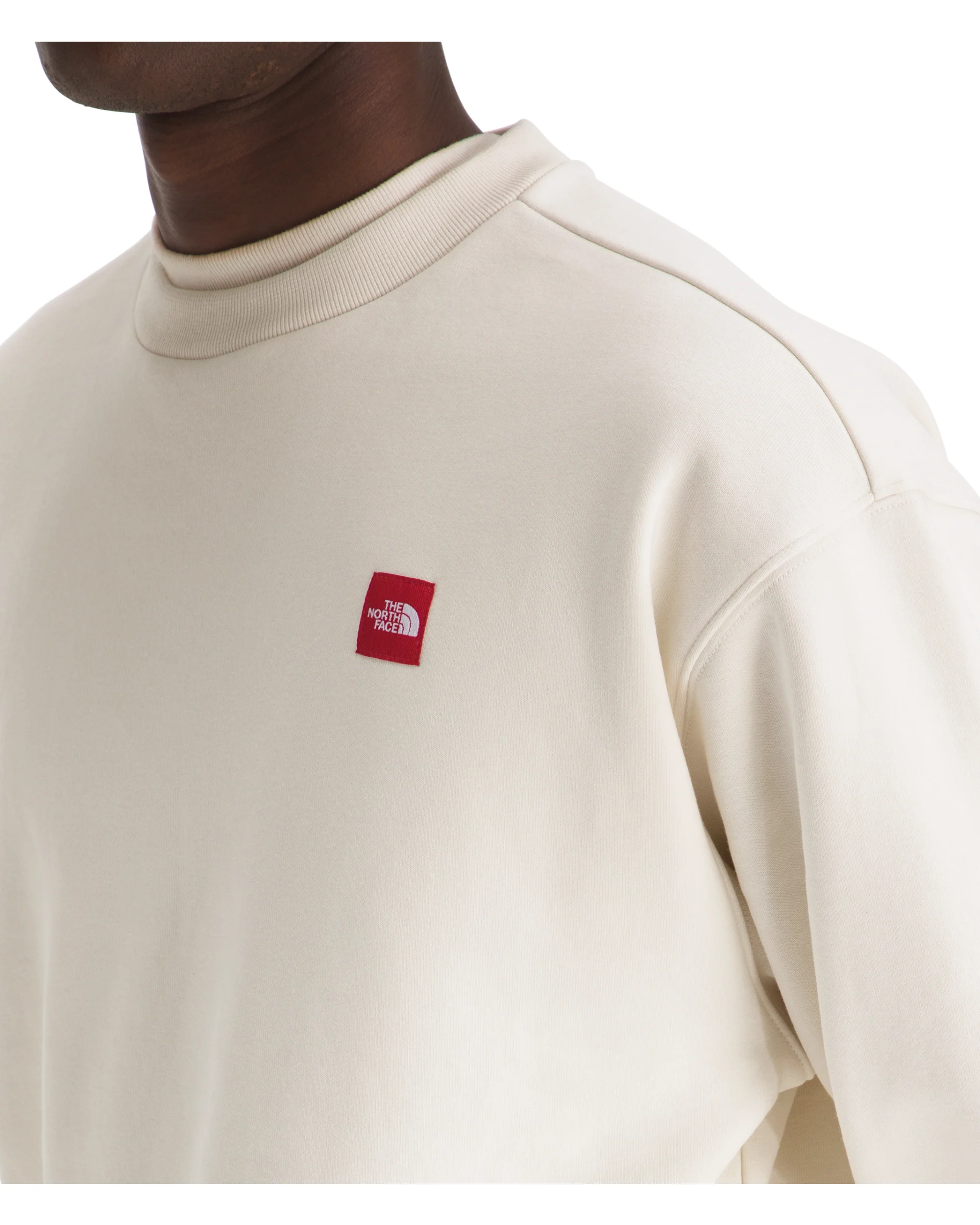 TNF MEN'S TNF™ RED BOX CREW - WHITE - Image 5