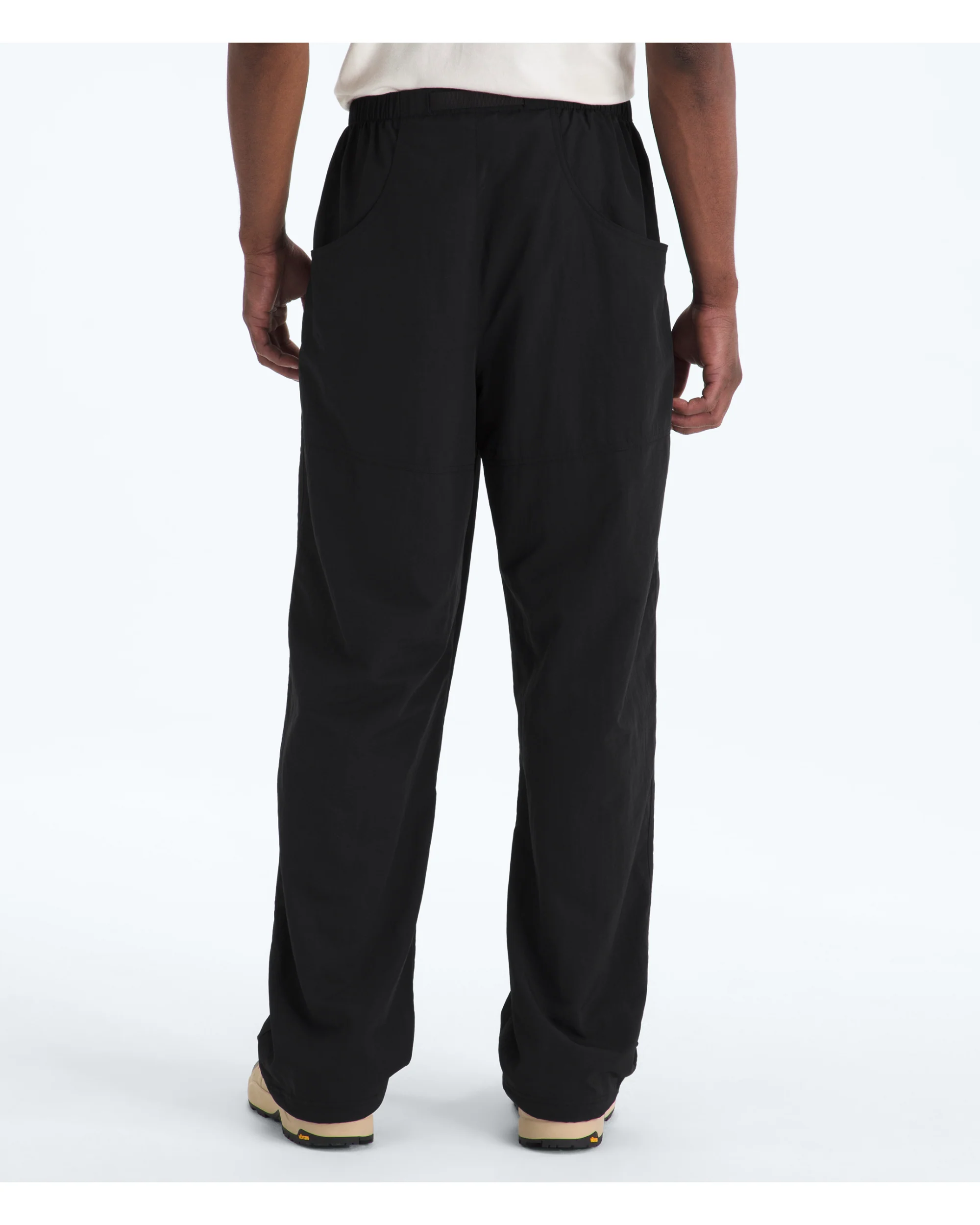 TNF MEN'S TNF™ RED BOX NYLON BELTED PANT BLACK - Image 2