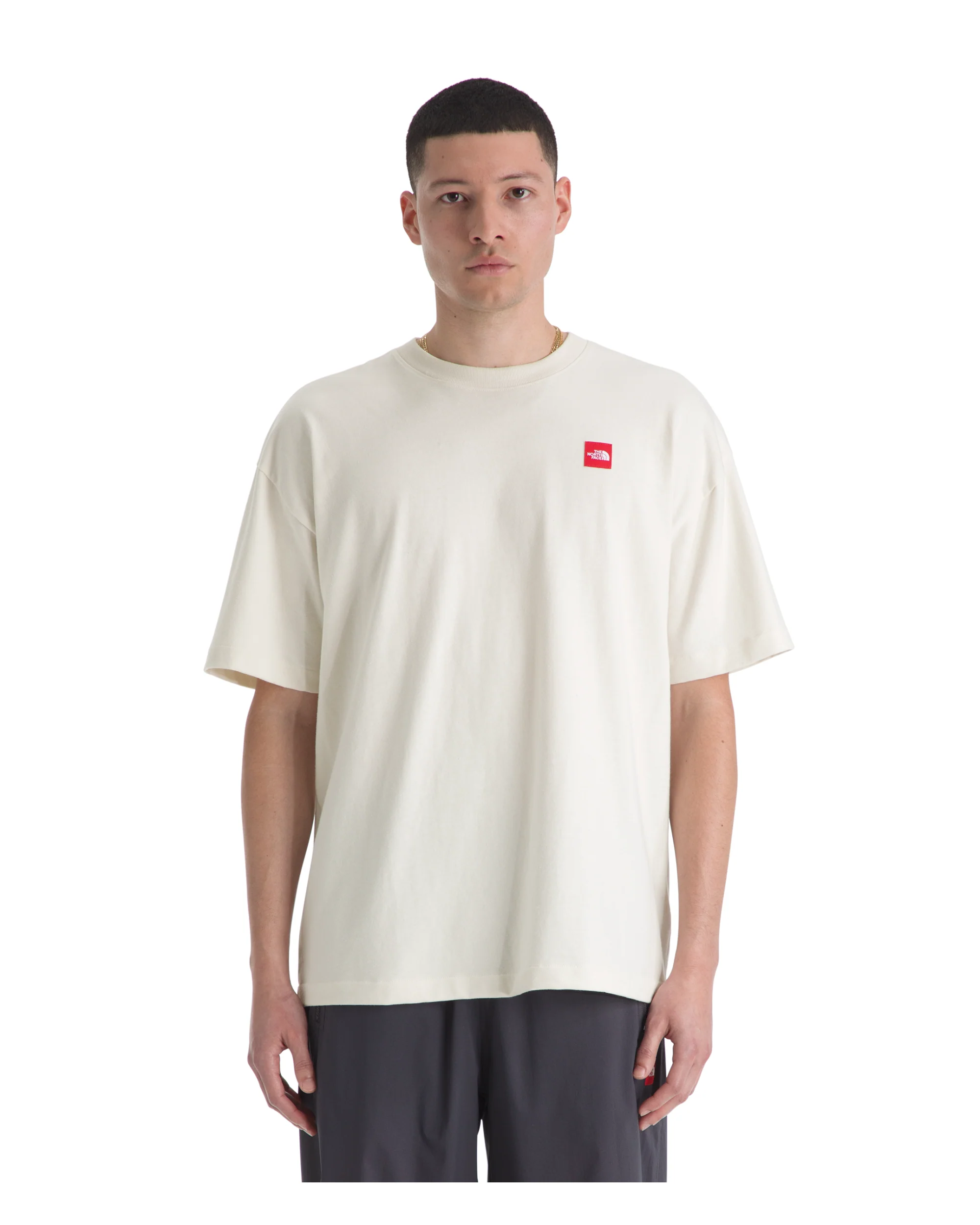 MEN'S TNF™ RED BOX S/S TEE - DUNE - Image 2