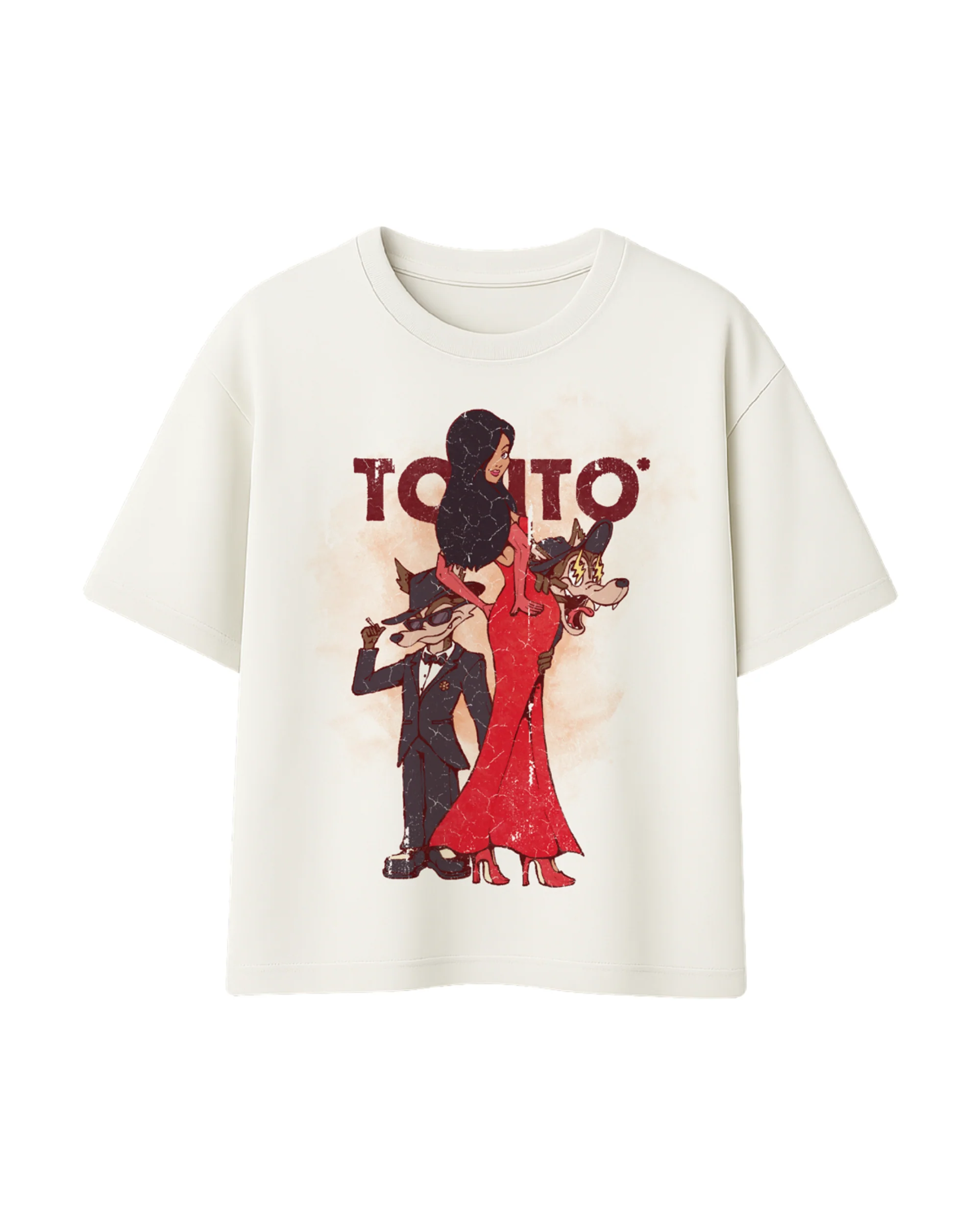 TONTO GRAPHIC T-SHIRT IVORY