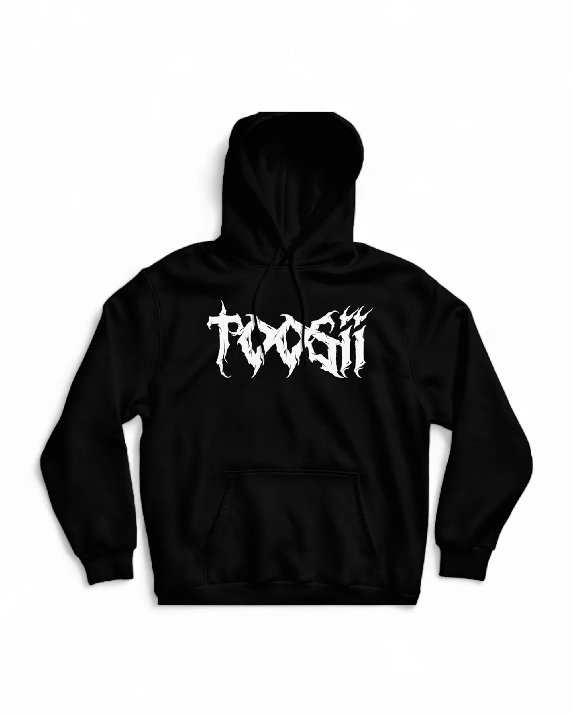 TOOSII POETIC PAIN BLACK HOODIE