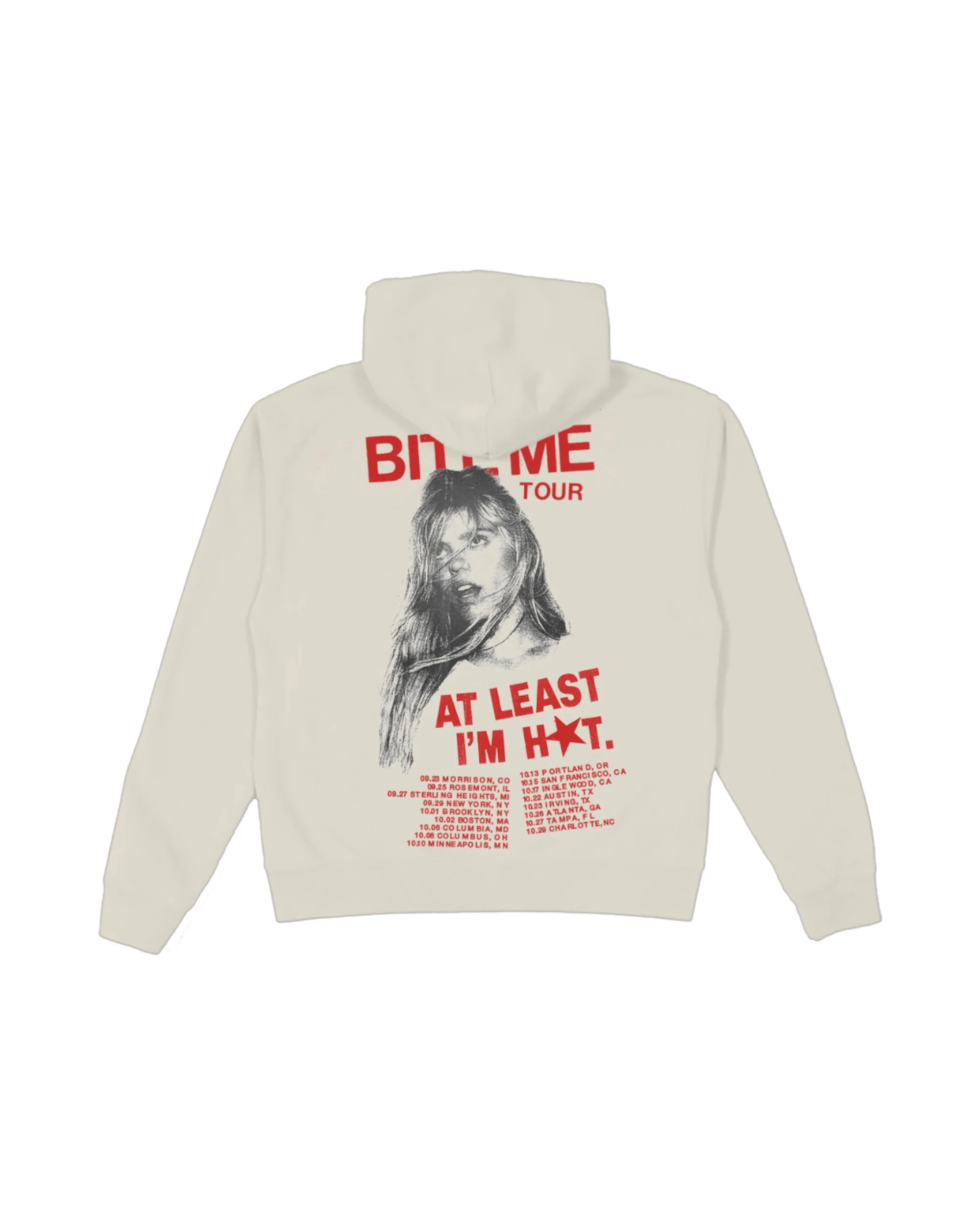 TOUR DATE BACK ZIP HOODIE - Image 2