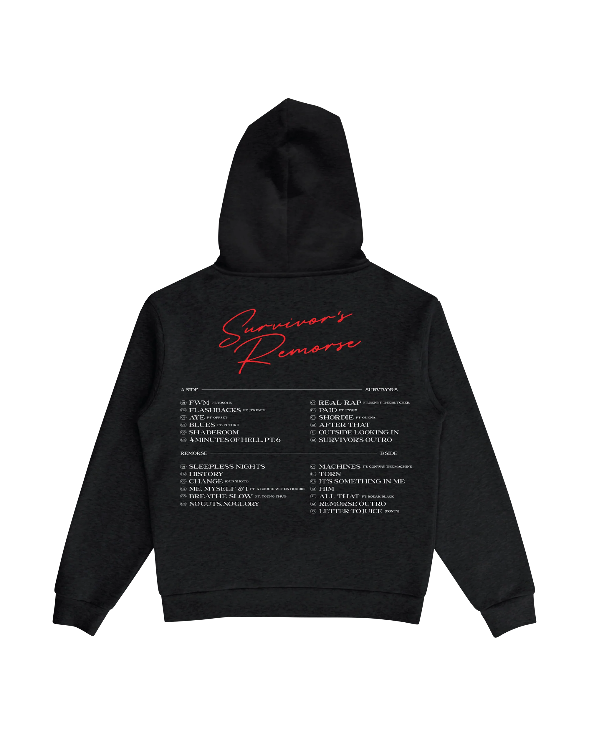 Tracklist Hoodie