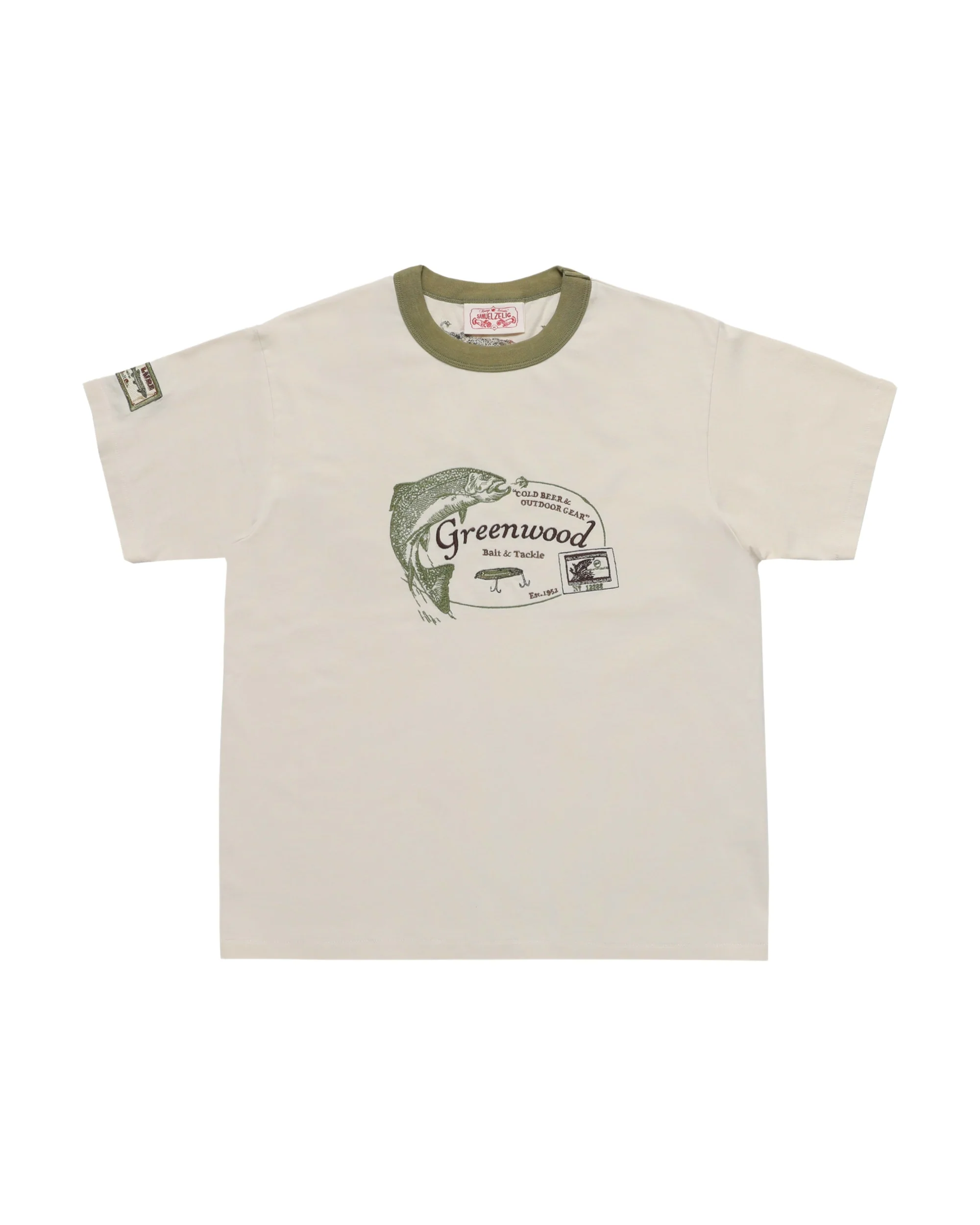Trail Tee - Green Ringer