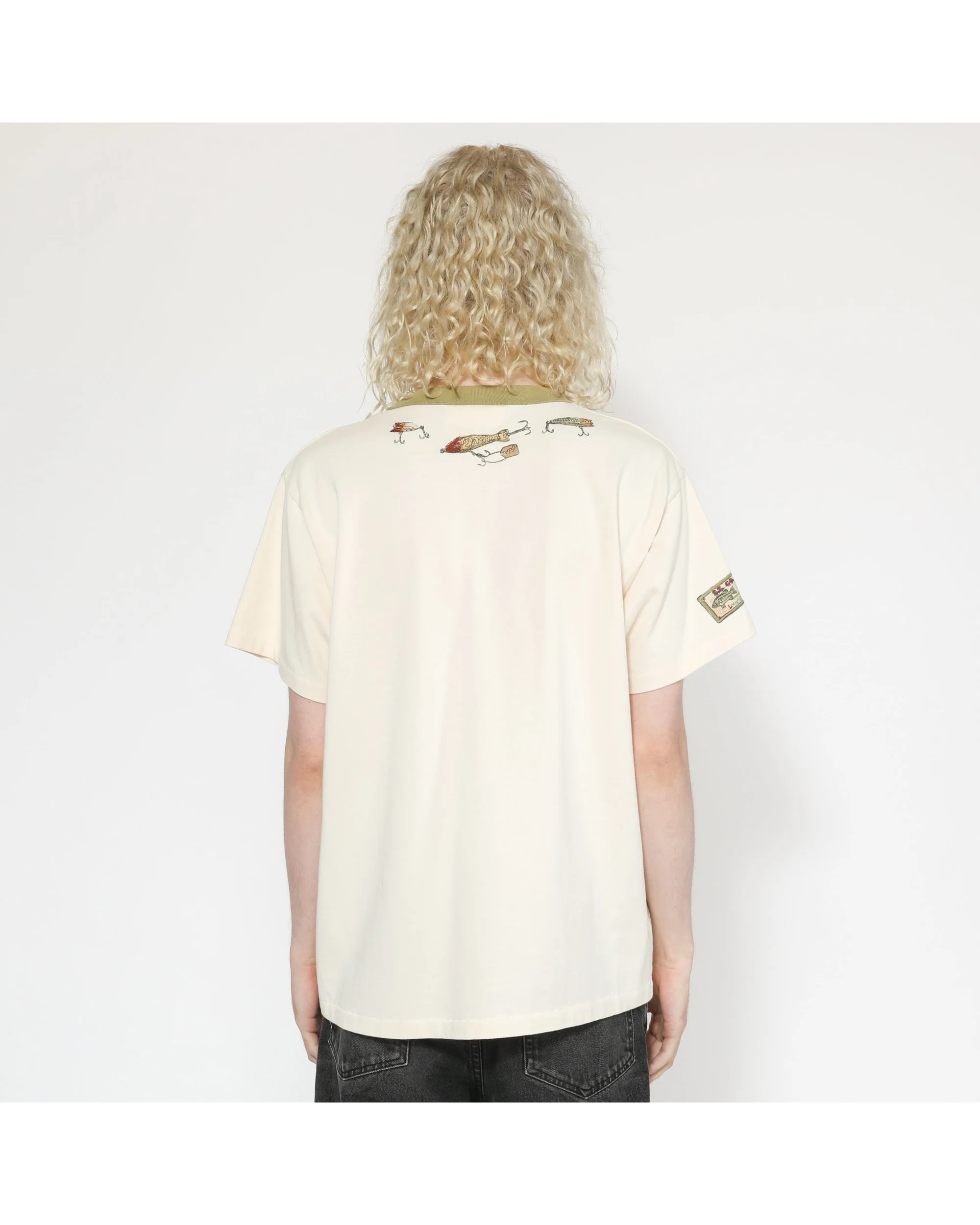 Trail Tee - Green Ringer - Image 4