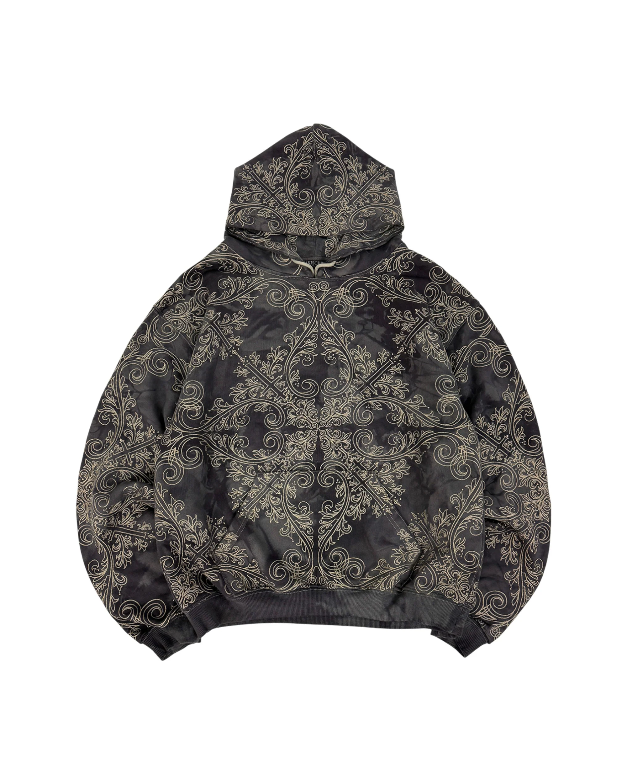 TRANCE HOODIE (OBSIDIAN & GOLD)