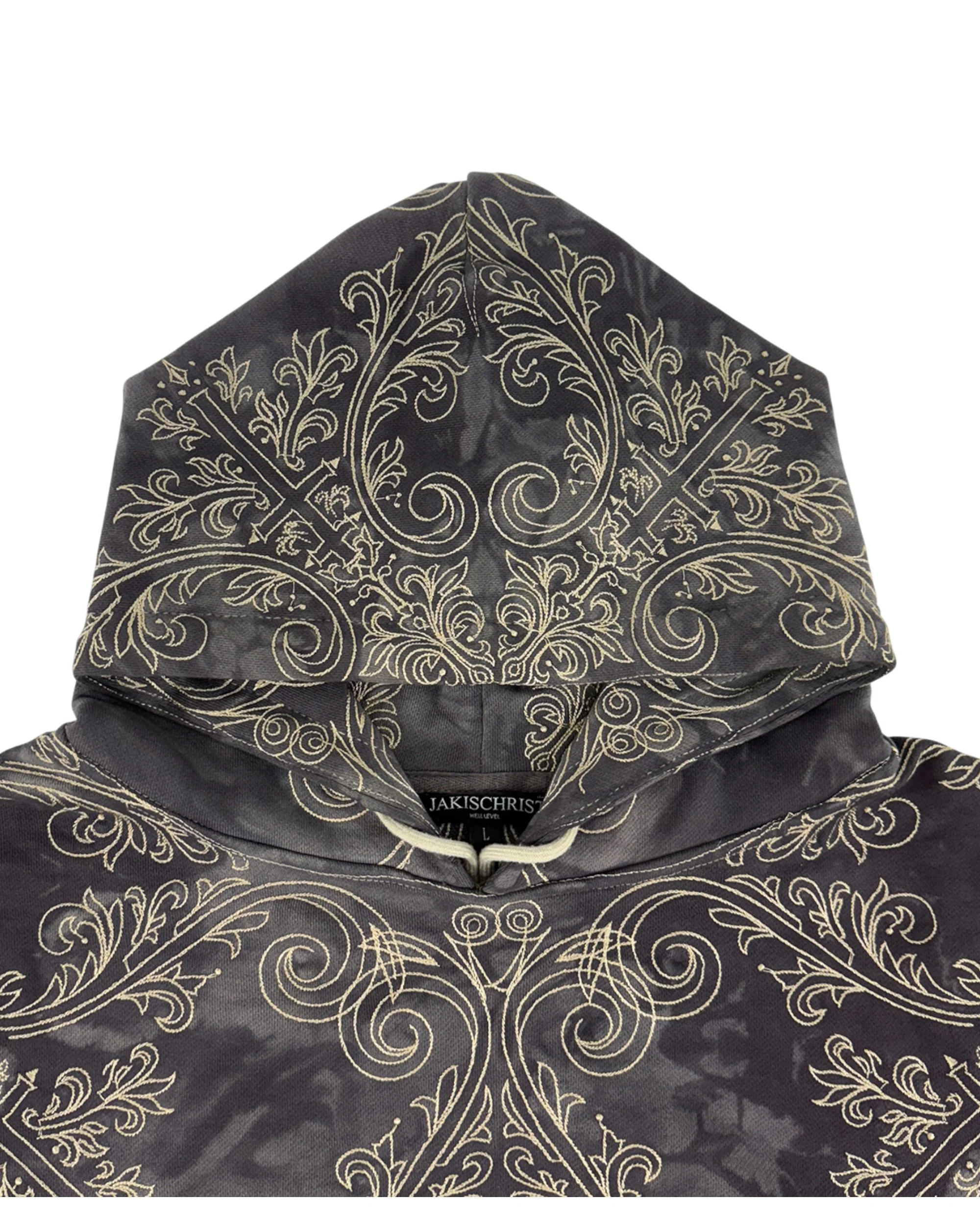 TRANCE HOODIE (OBSIDIAN & GOLD) - Image 4