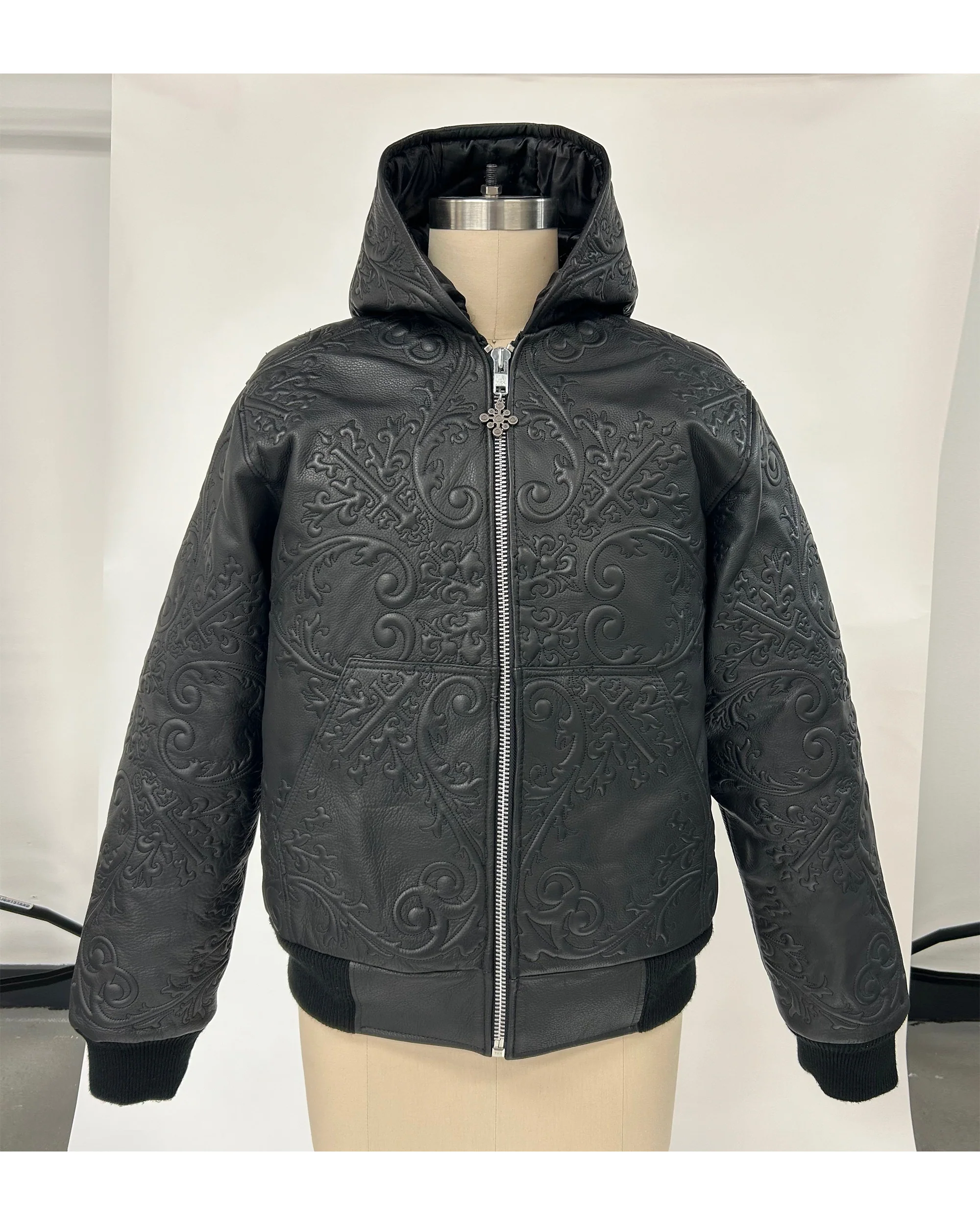 TRANCE LEATHER JACKET - Image 4