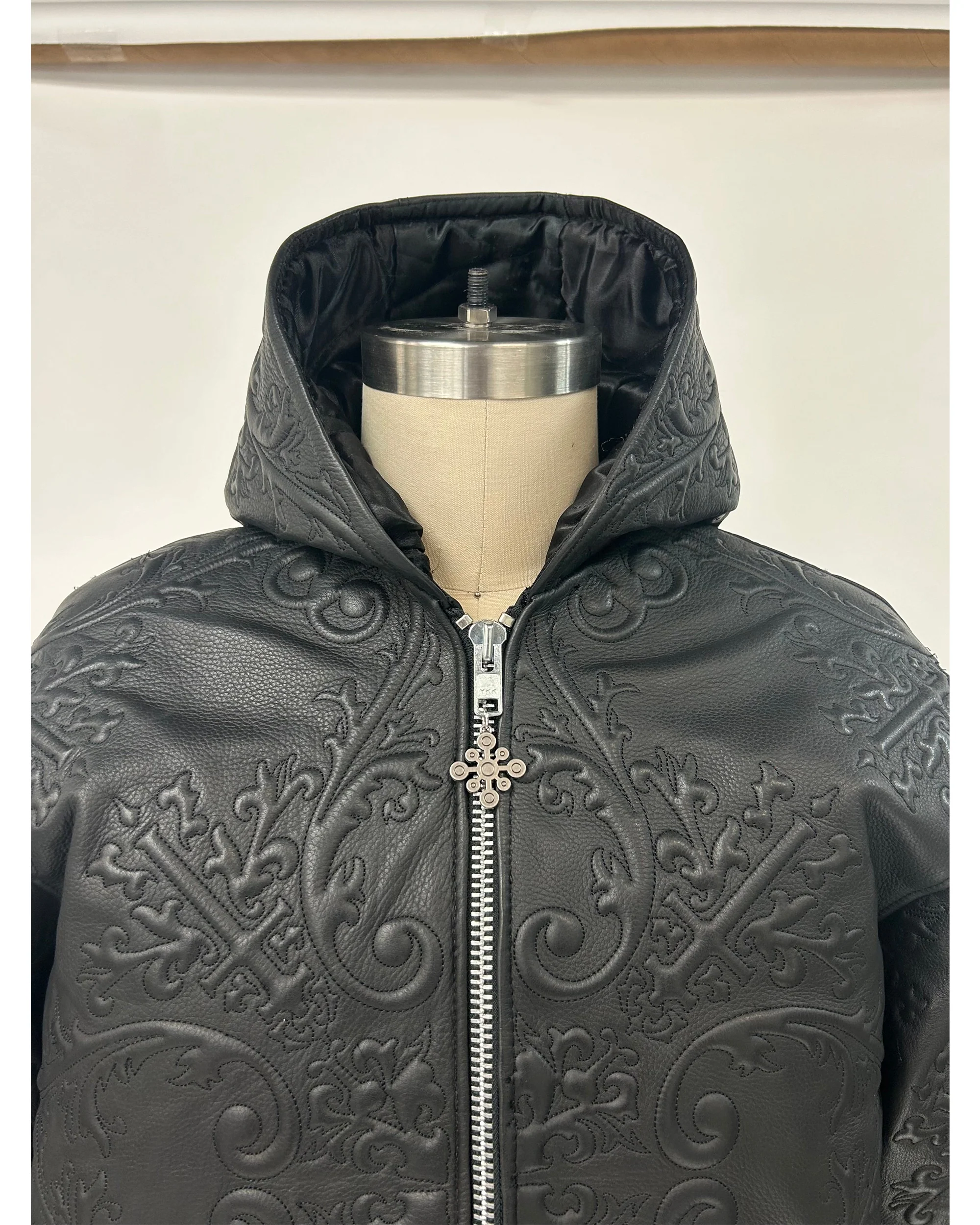 TRANCE LEATHER JACKET - Image 5