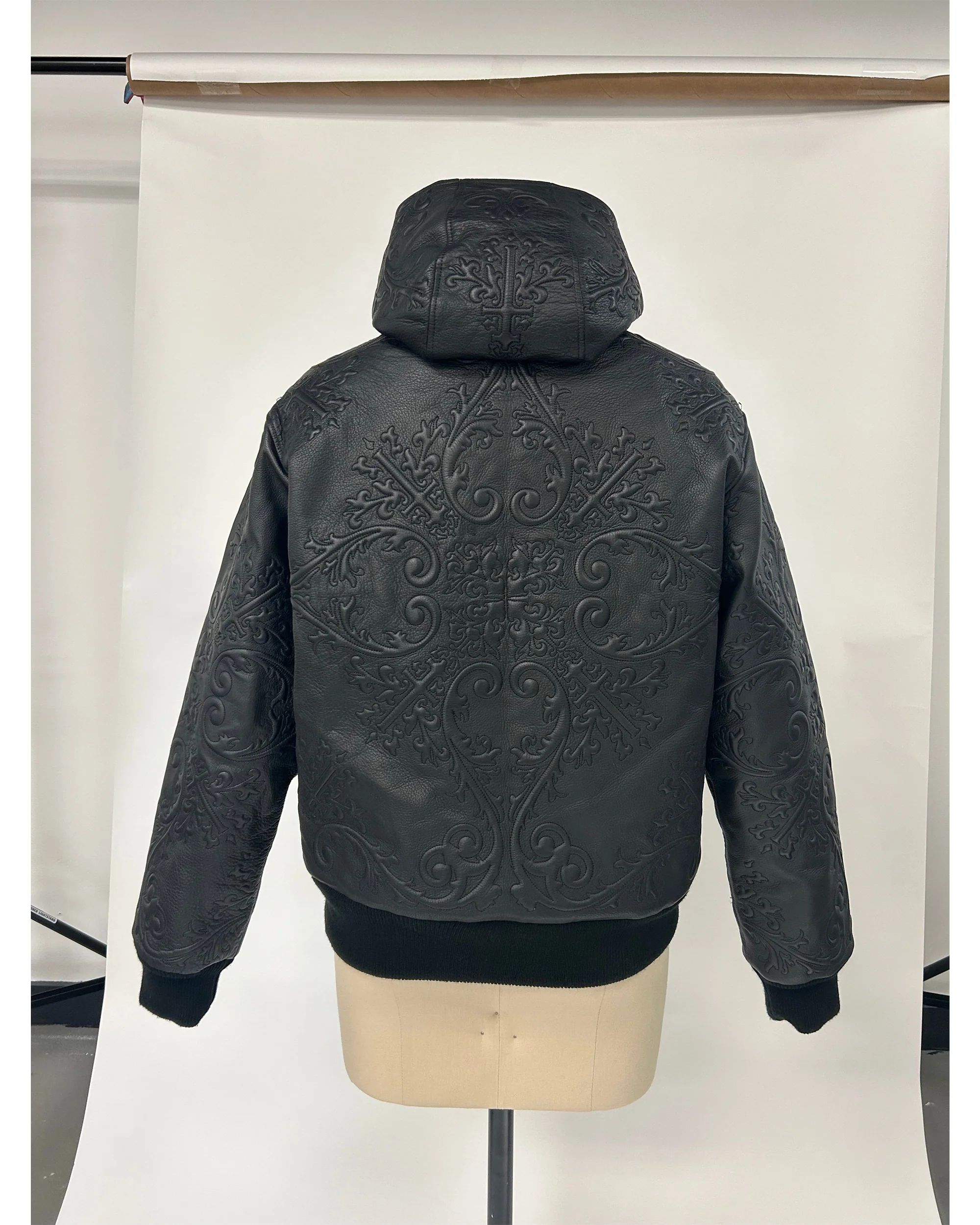 TRANCE LEATHER JACKET - Image 6