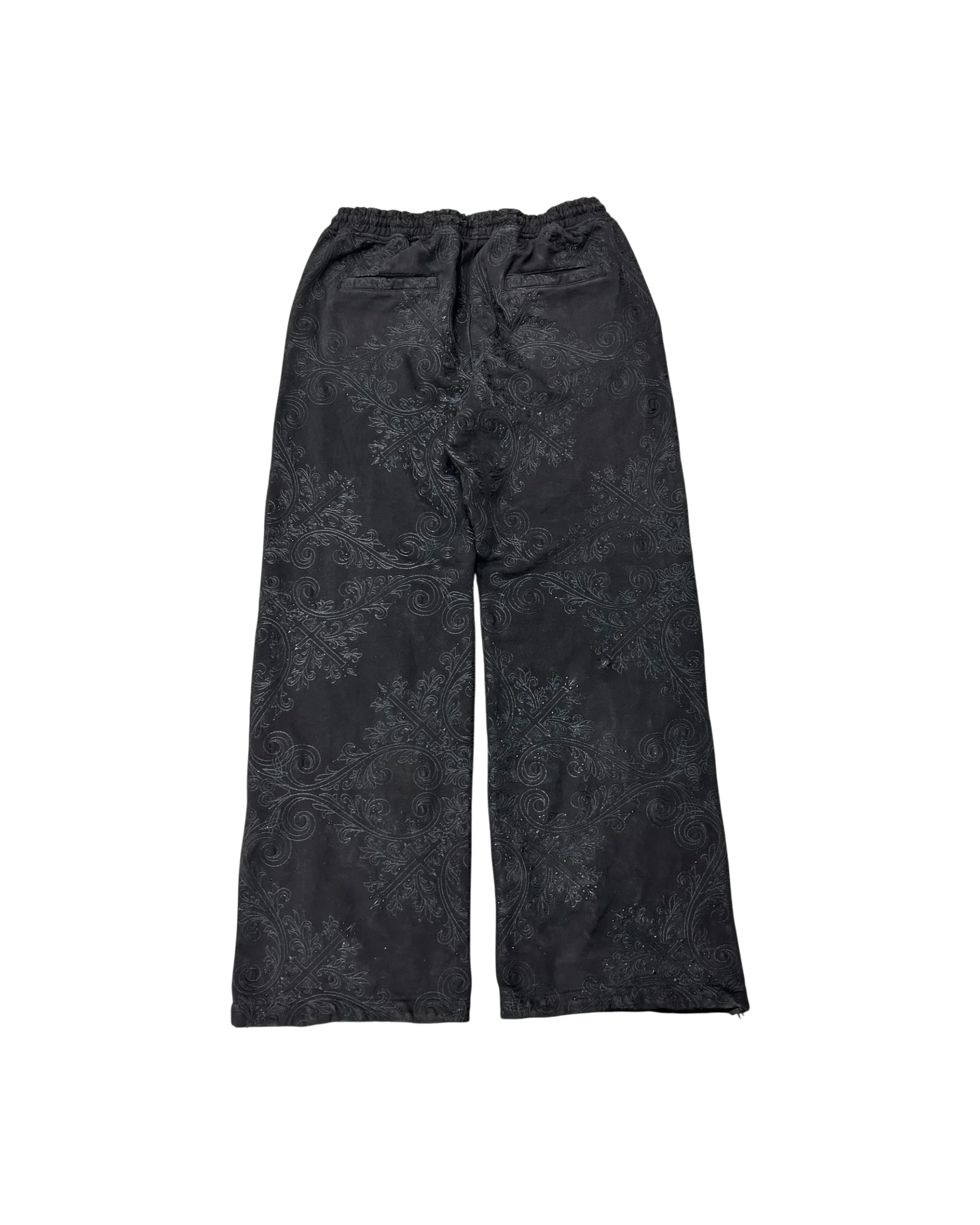 TRANCE SWEATPANTS (BLACK) - Image 2