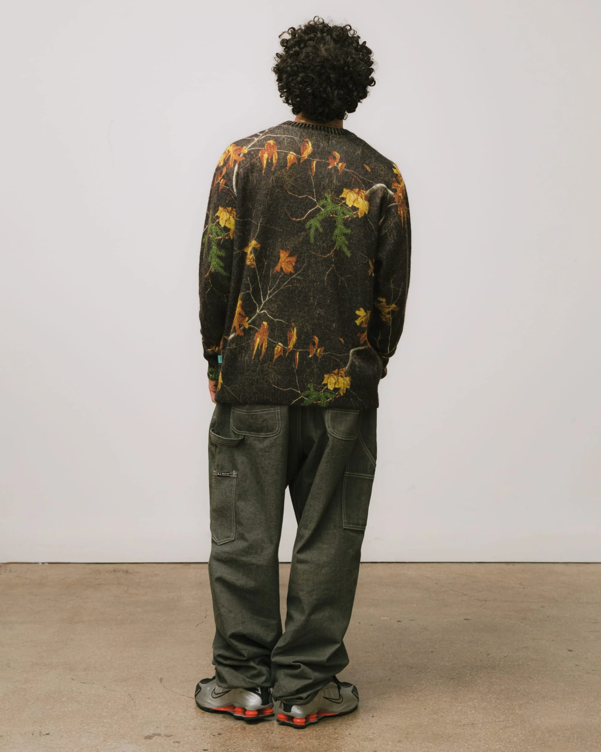 Tree Camo Mohair Sweater - Image 2