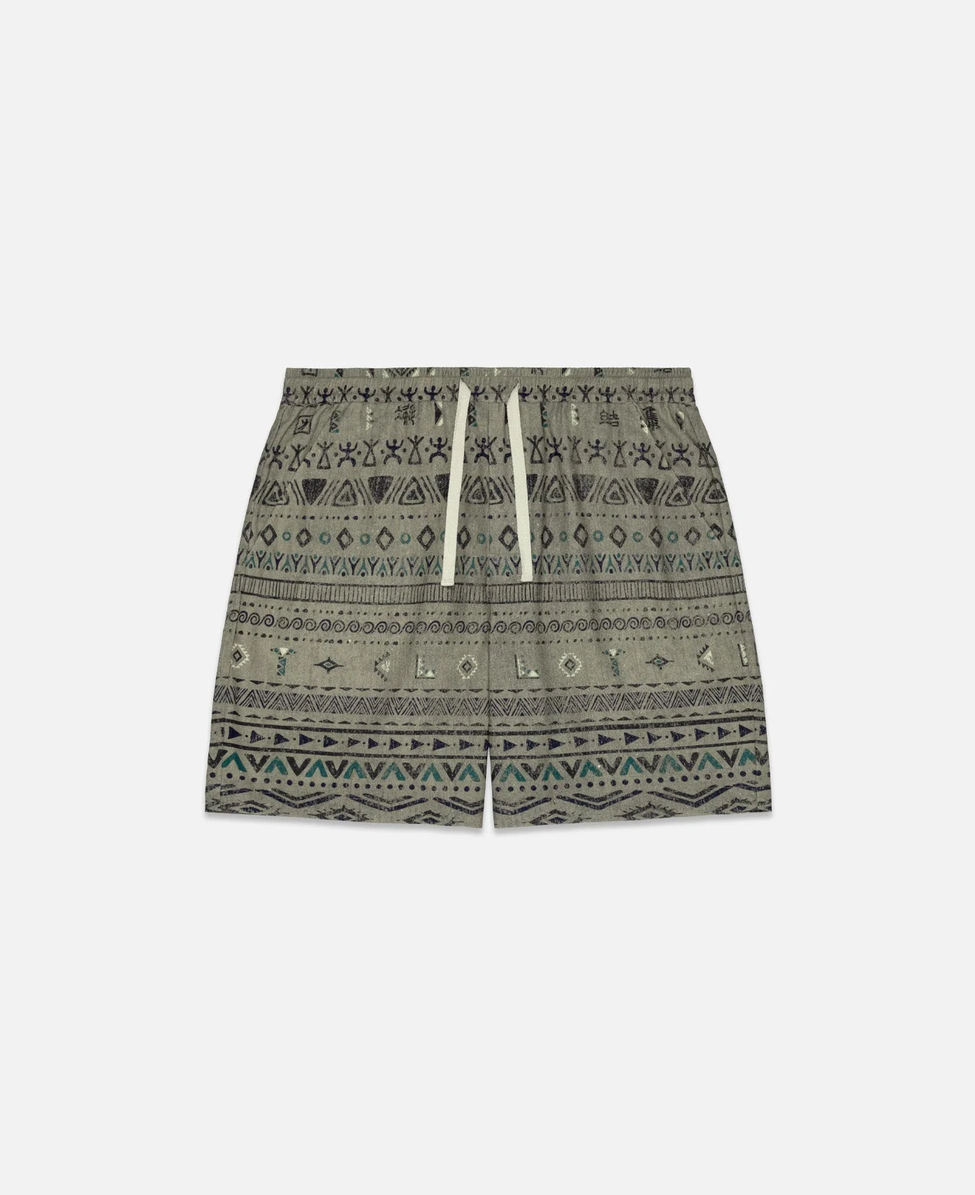 Tribal Shorts (Beige) - Image 6