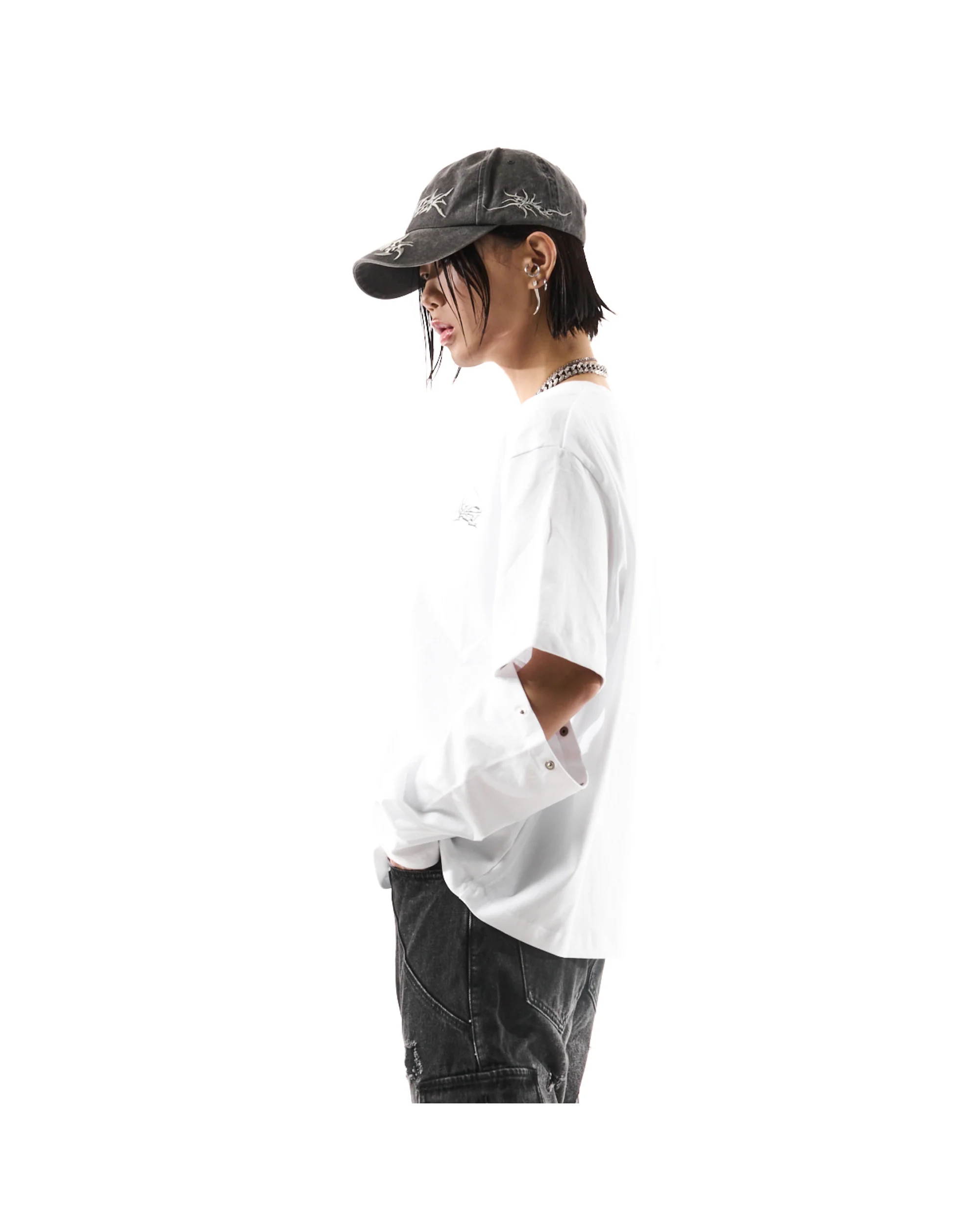 "TRIBAMETAL" LOGO TRNSFRMR L/S - ANGEL - Image 6