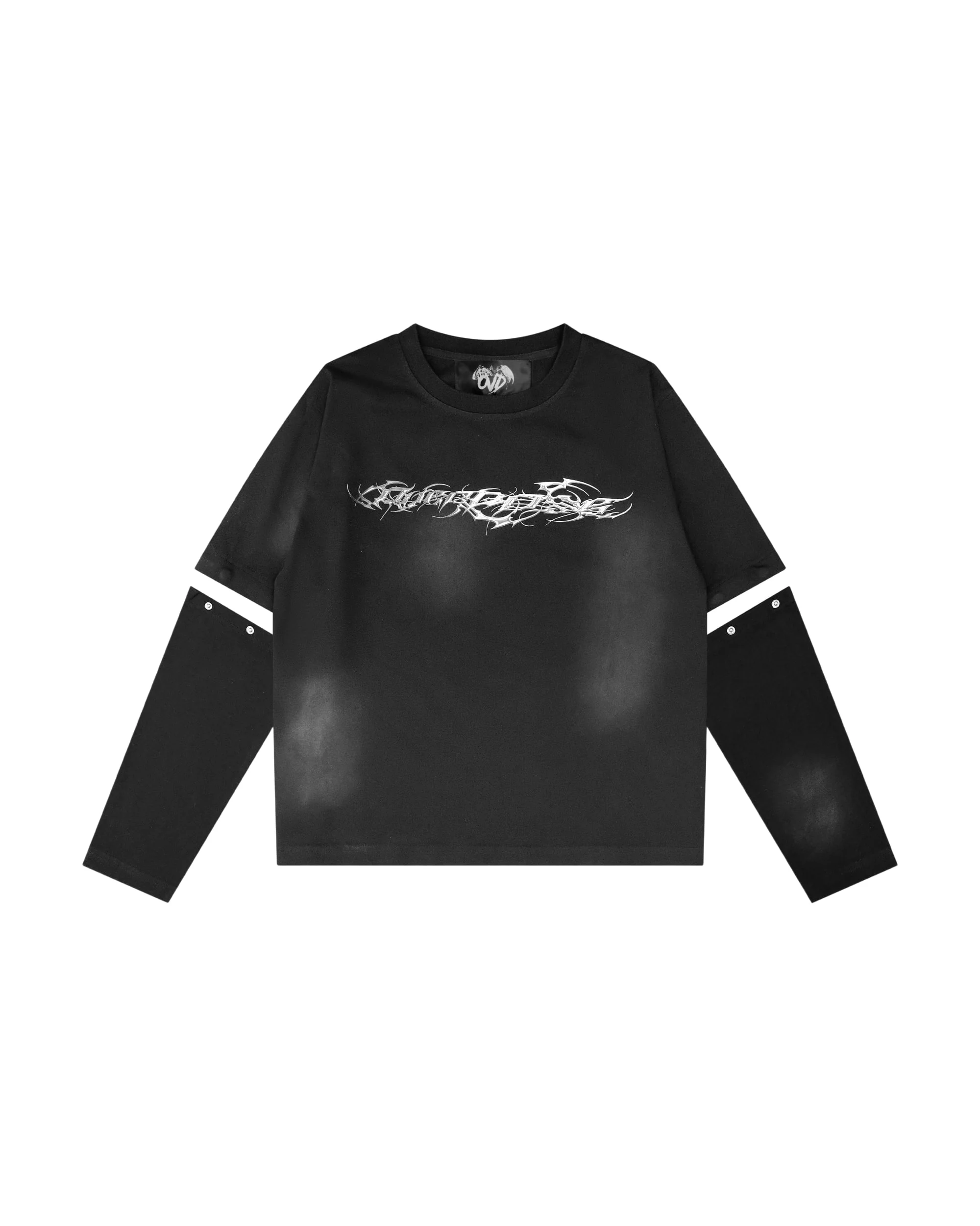 "TRIBAMETAL" LOGO TRNSFRMR L/S - ONYX - Image 7
