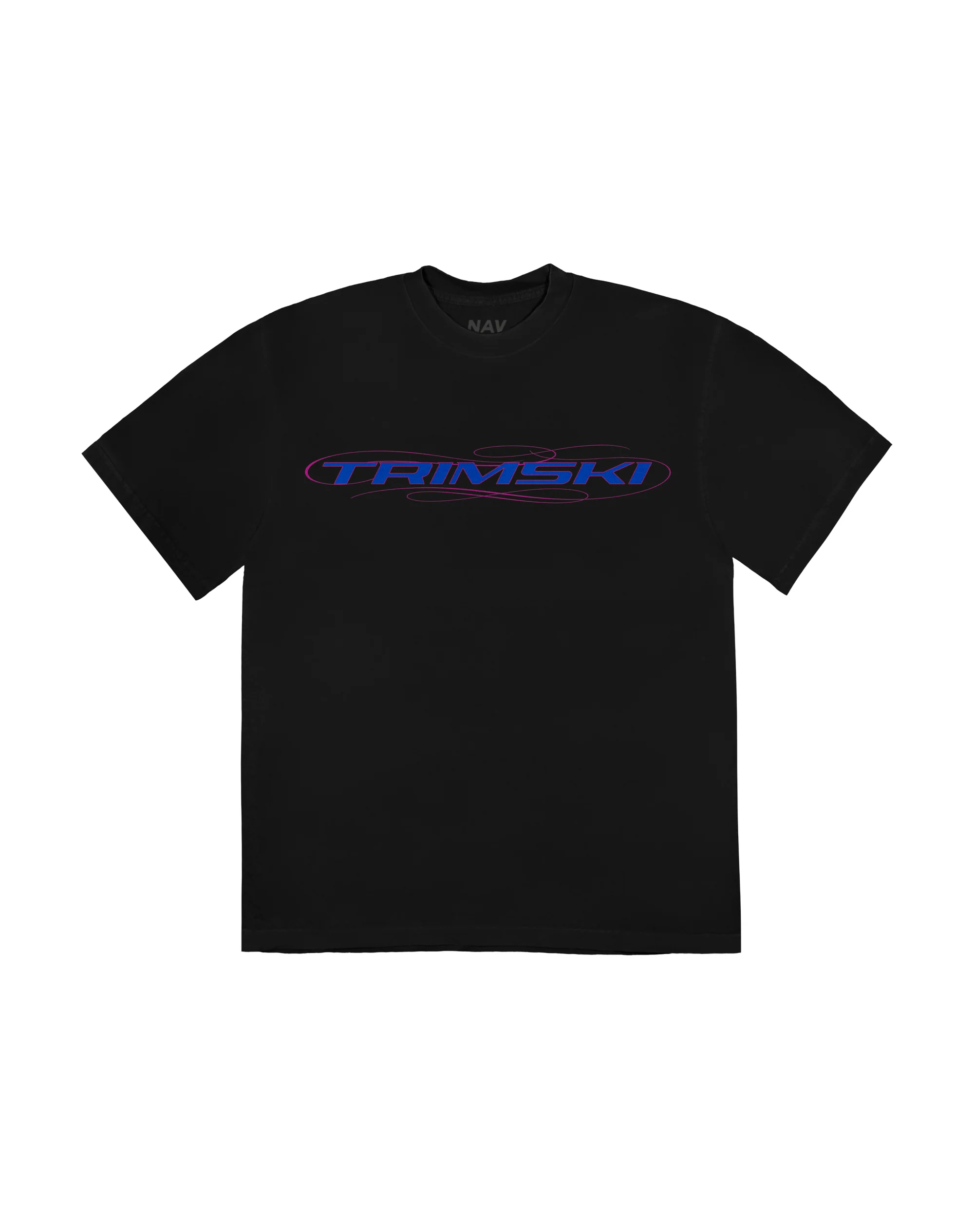 TRIMSKI TEE (BLACK/BLUE)