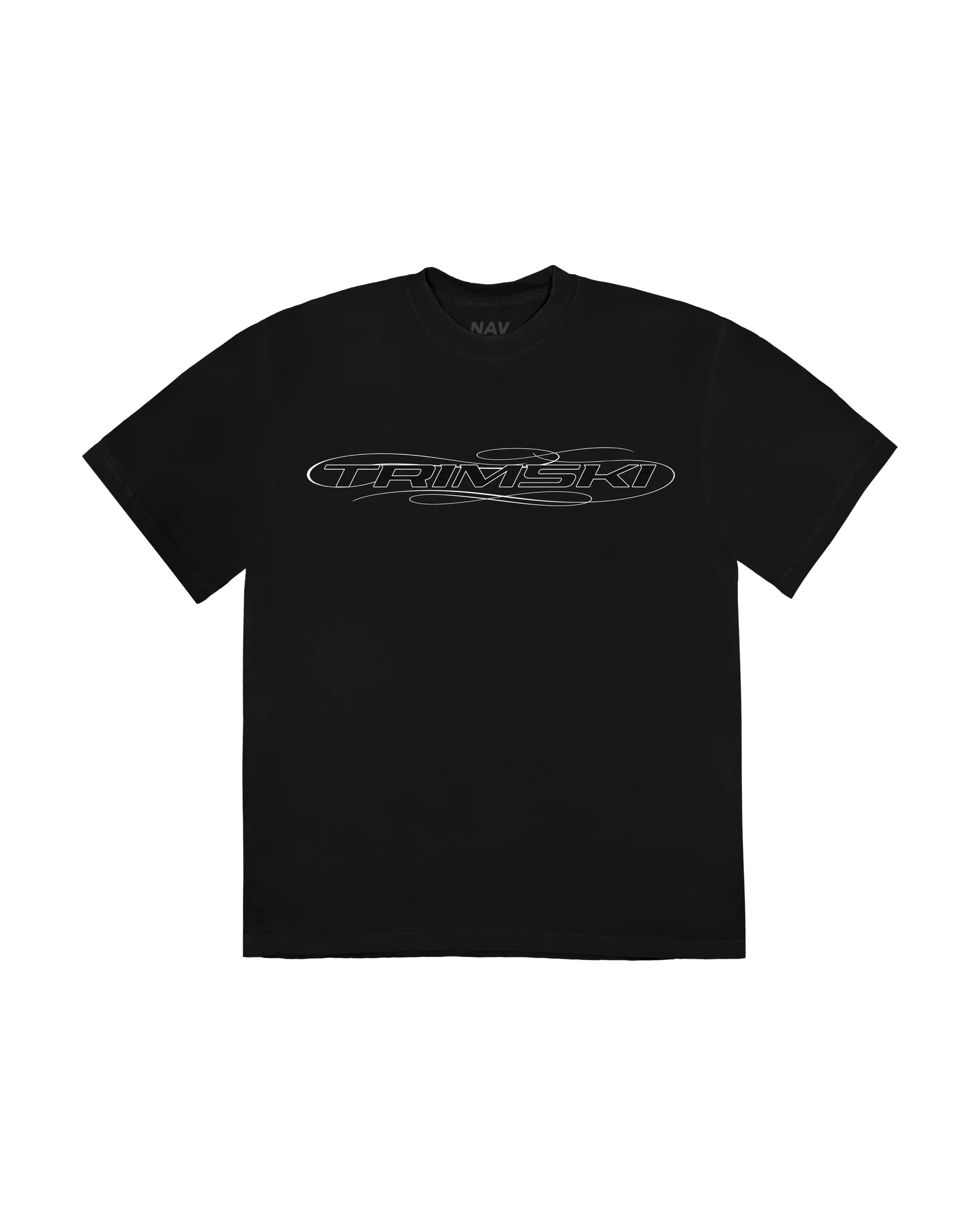 TRIMSKI TEE (BLACK/WHITE)