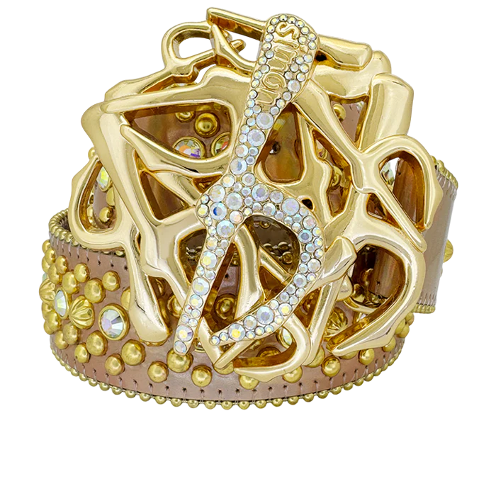 Trojan Belt - Gold / Chaos Crystal ‘b’ - Image 7