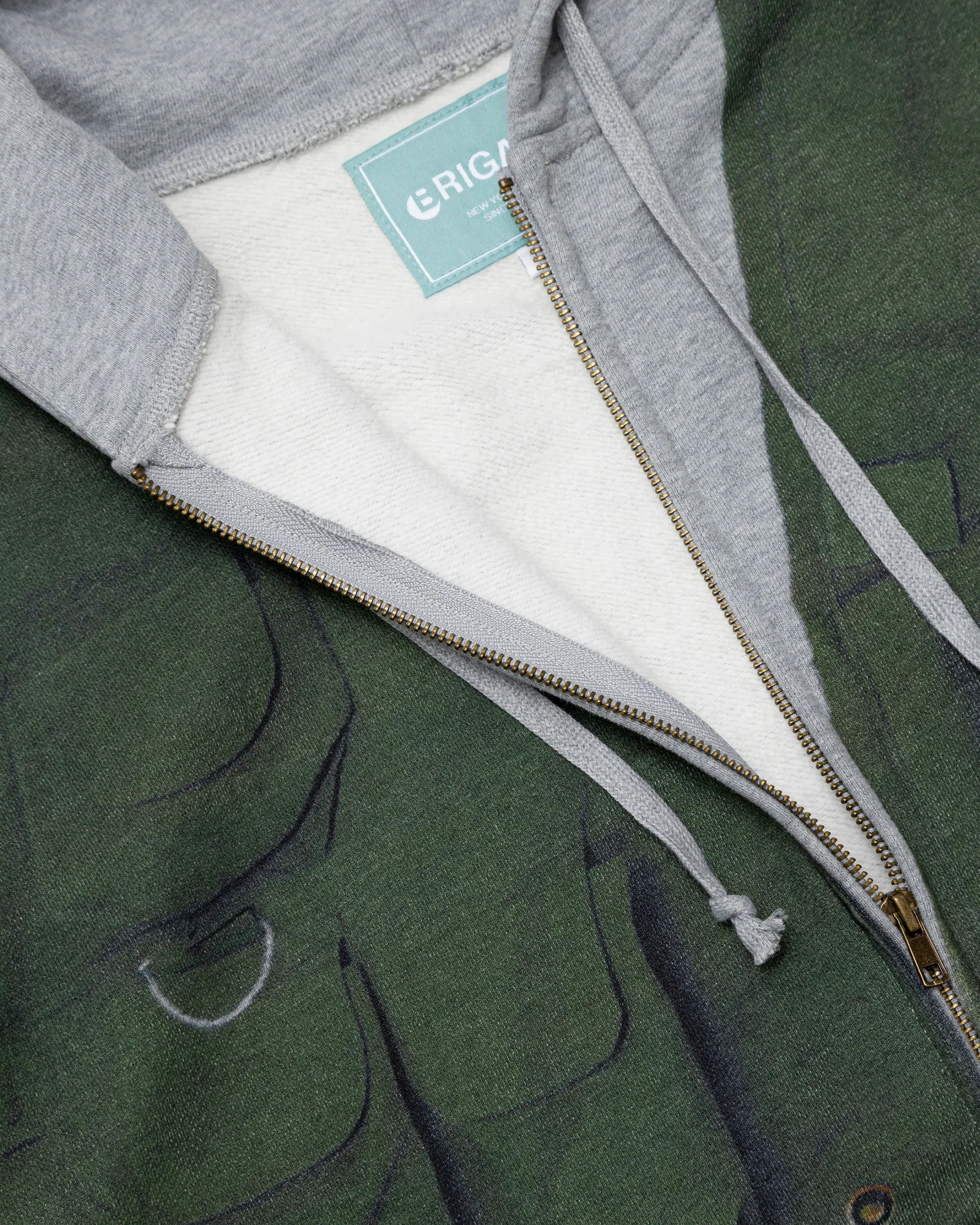 Tromp-L'oeil Vest Zip Hoodie - Image 10
