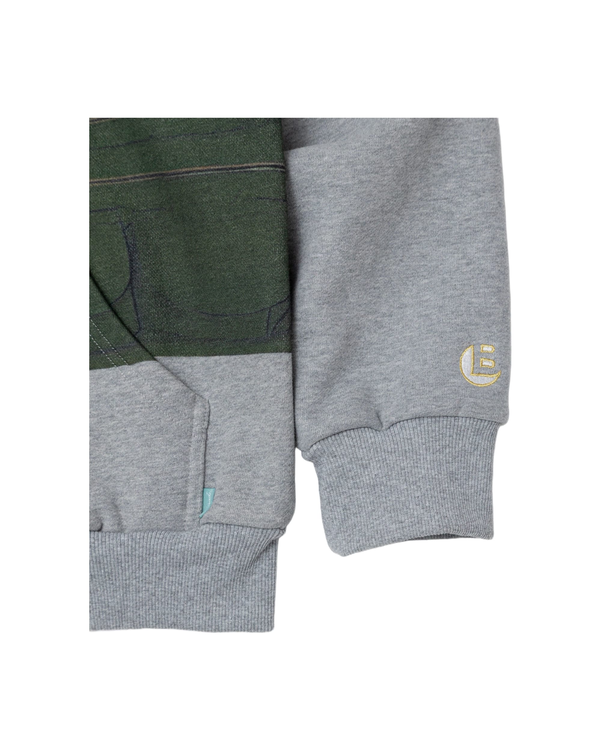 Tromp-L'oeil Vest Zip Hoodie - Image 7
