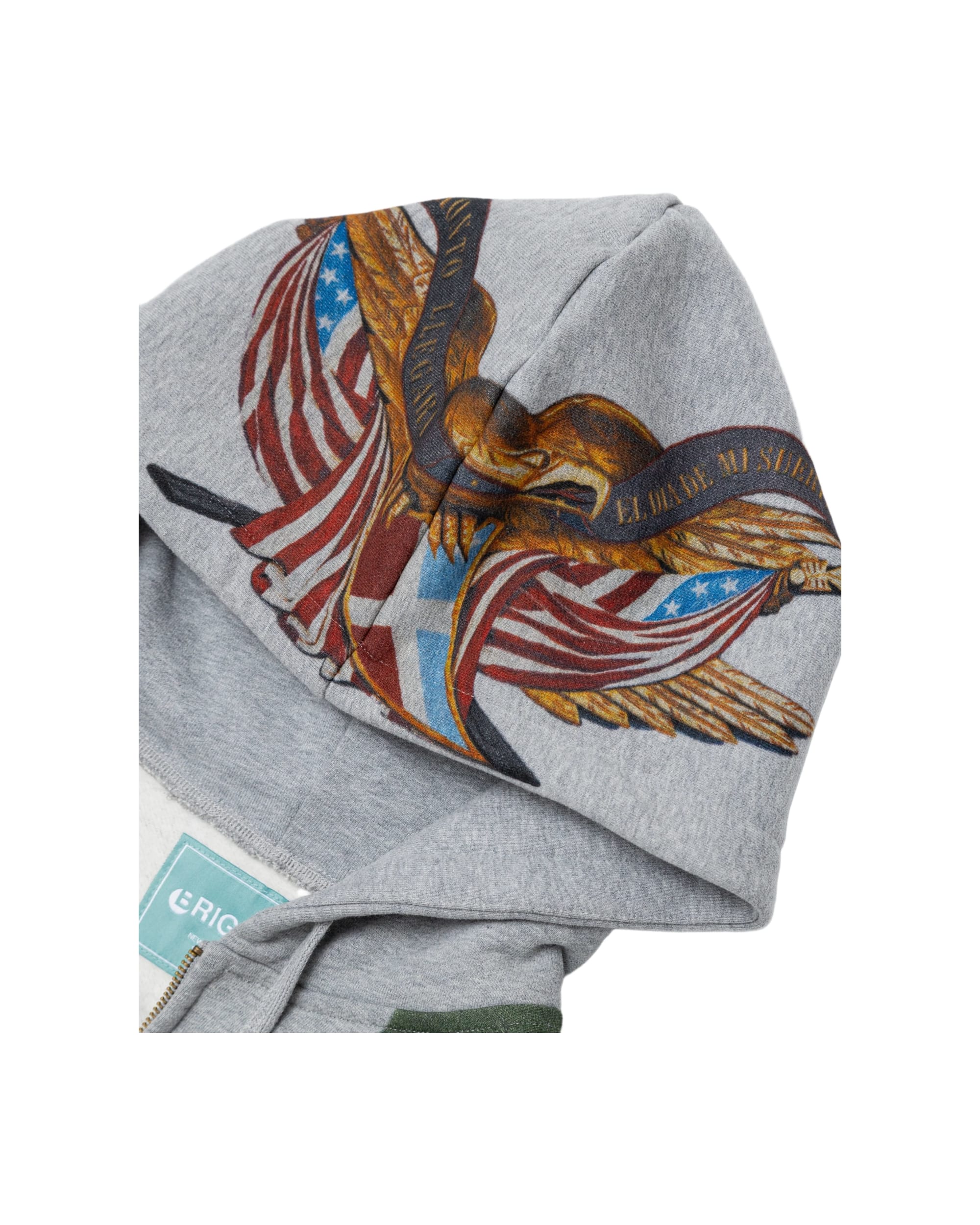 Tromp-L'oeil Vest Zip Hoodie - Image 8