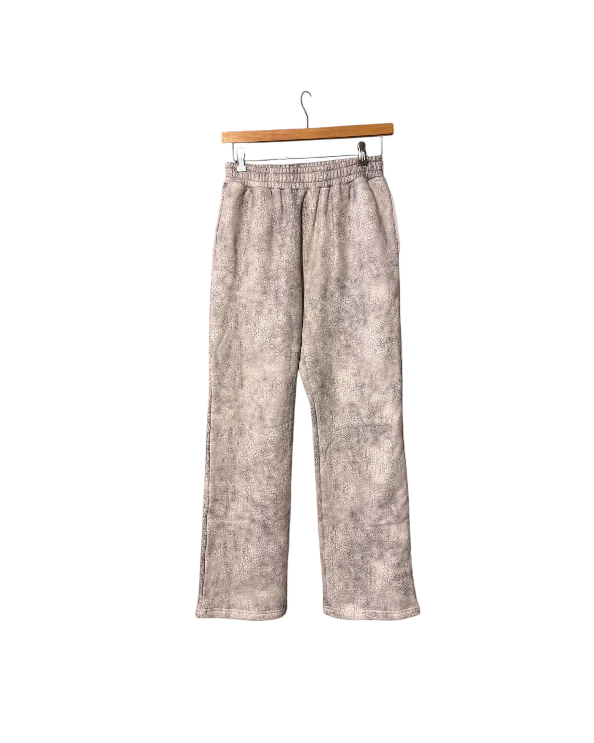 Trompe L'oeil Cracked Pants