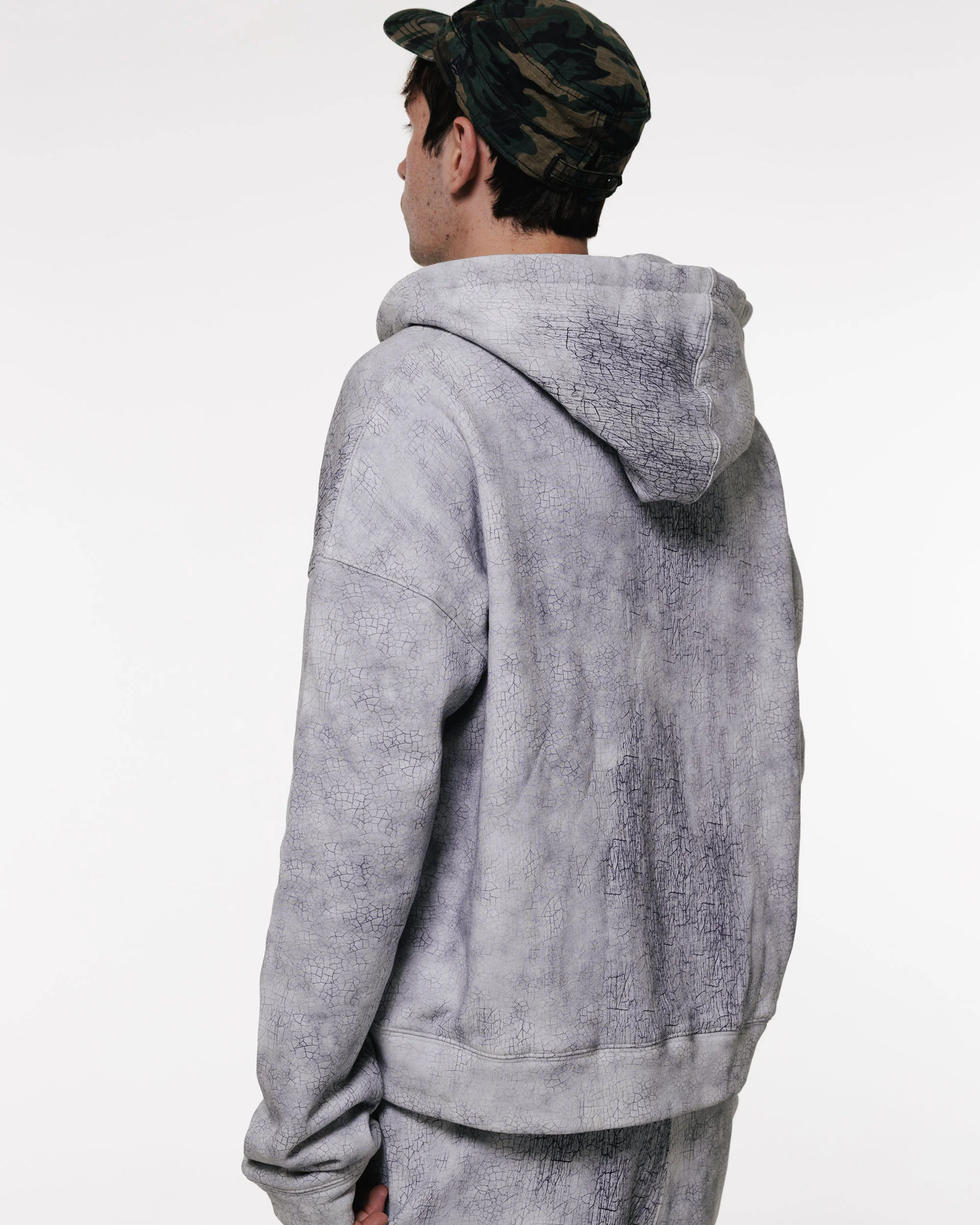 Trompe L'oeil Cracked Zip Up - Image 4