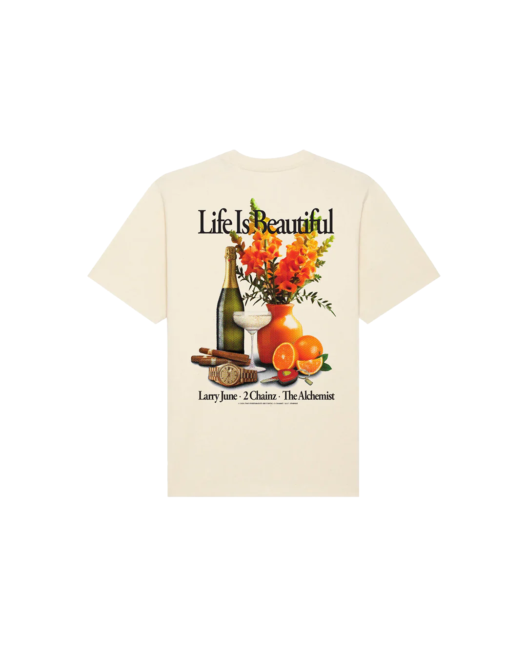 Tru Organics T-Shirt (Cream) - Image 2