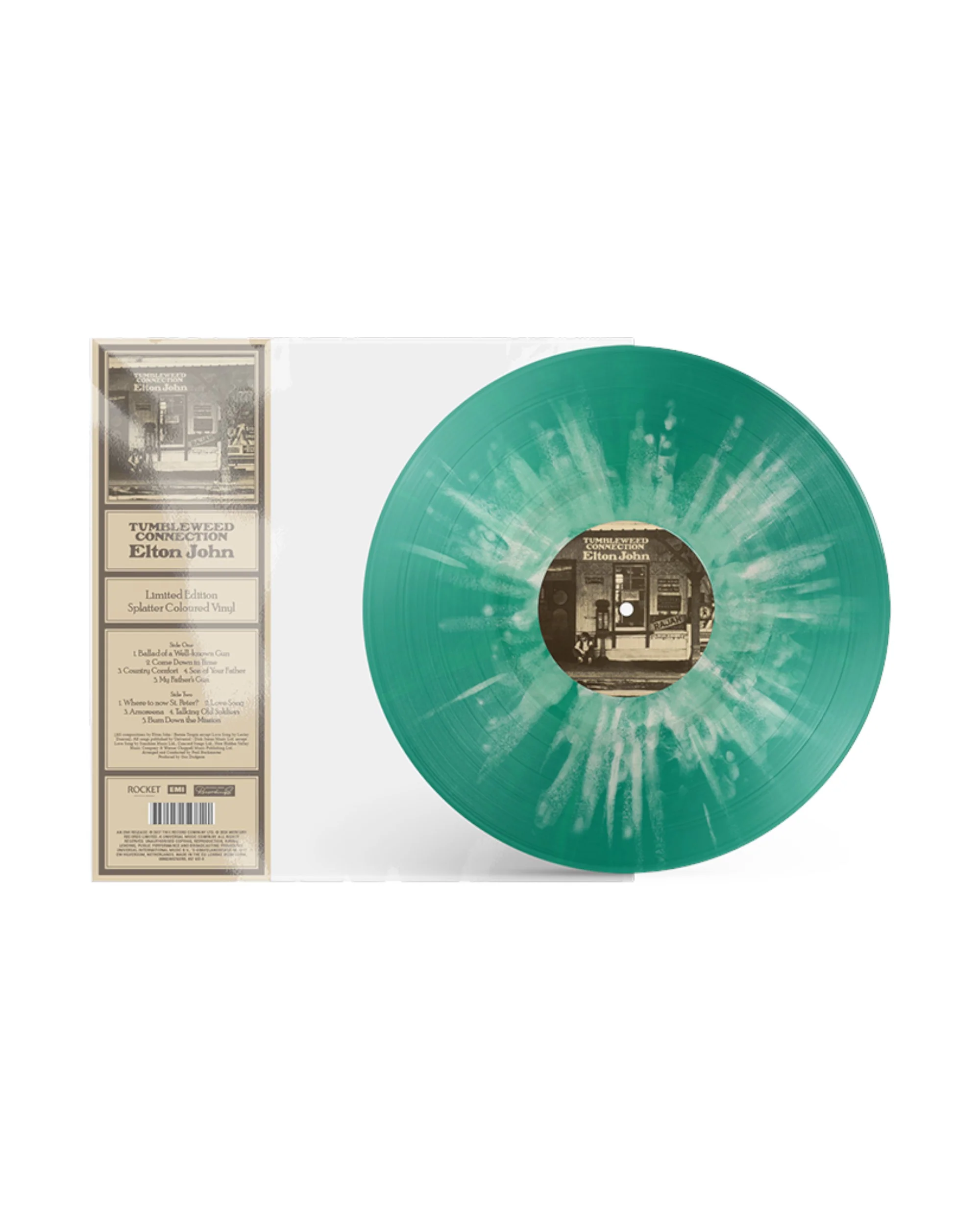 Tumbleweed Connection: Limited Edition Splatter Vinyl LP