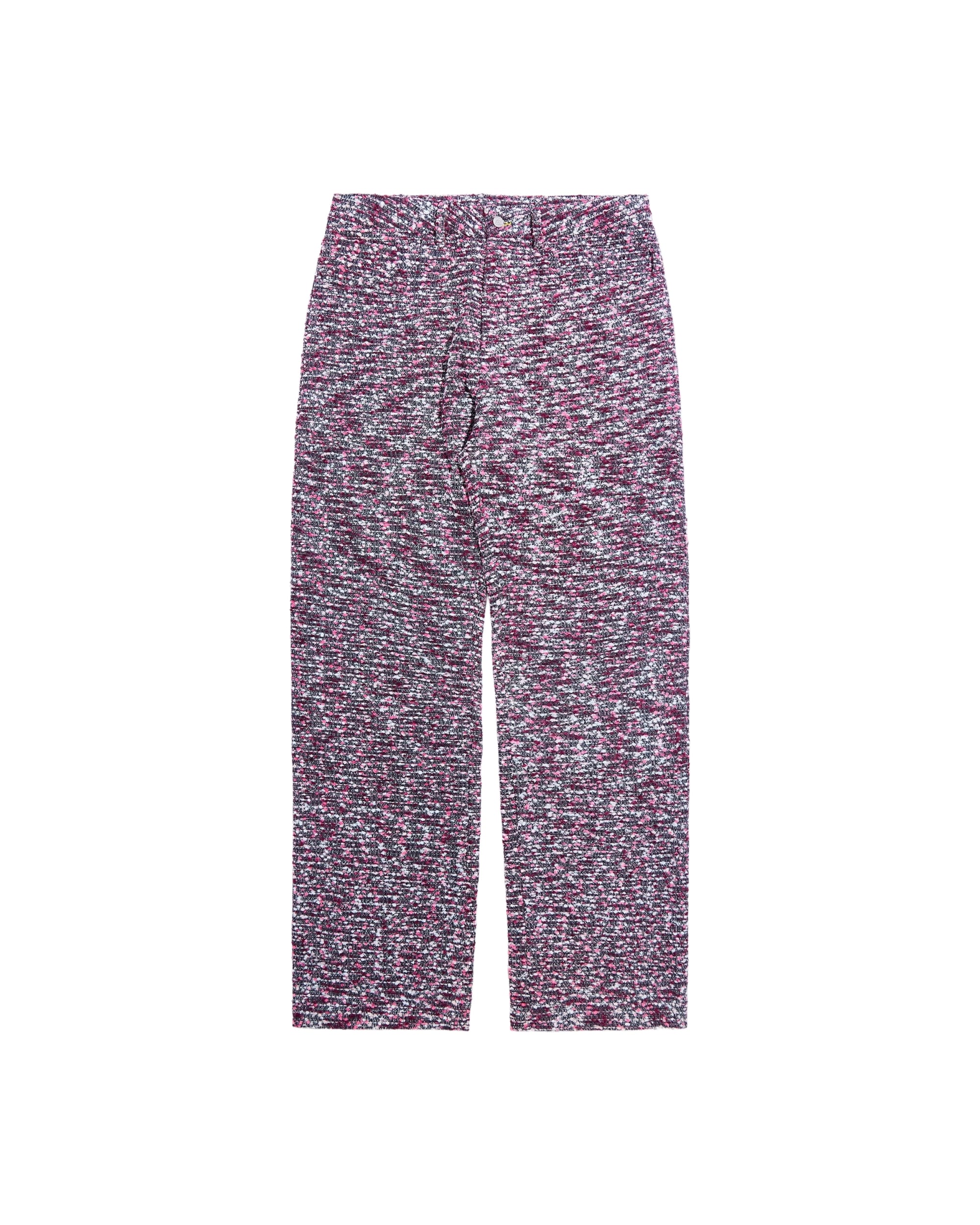 Tweed Pants - Pink Multi