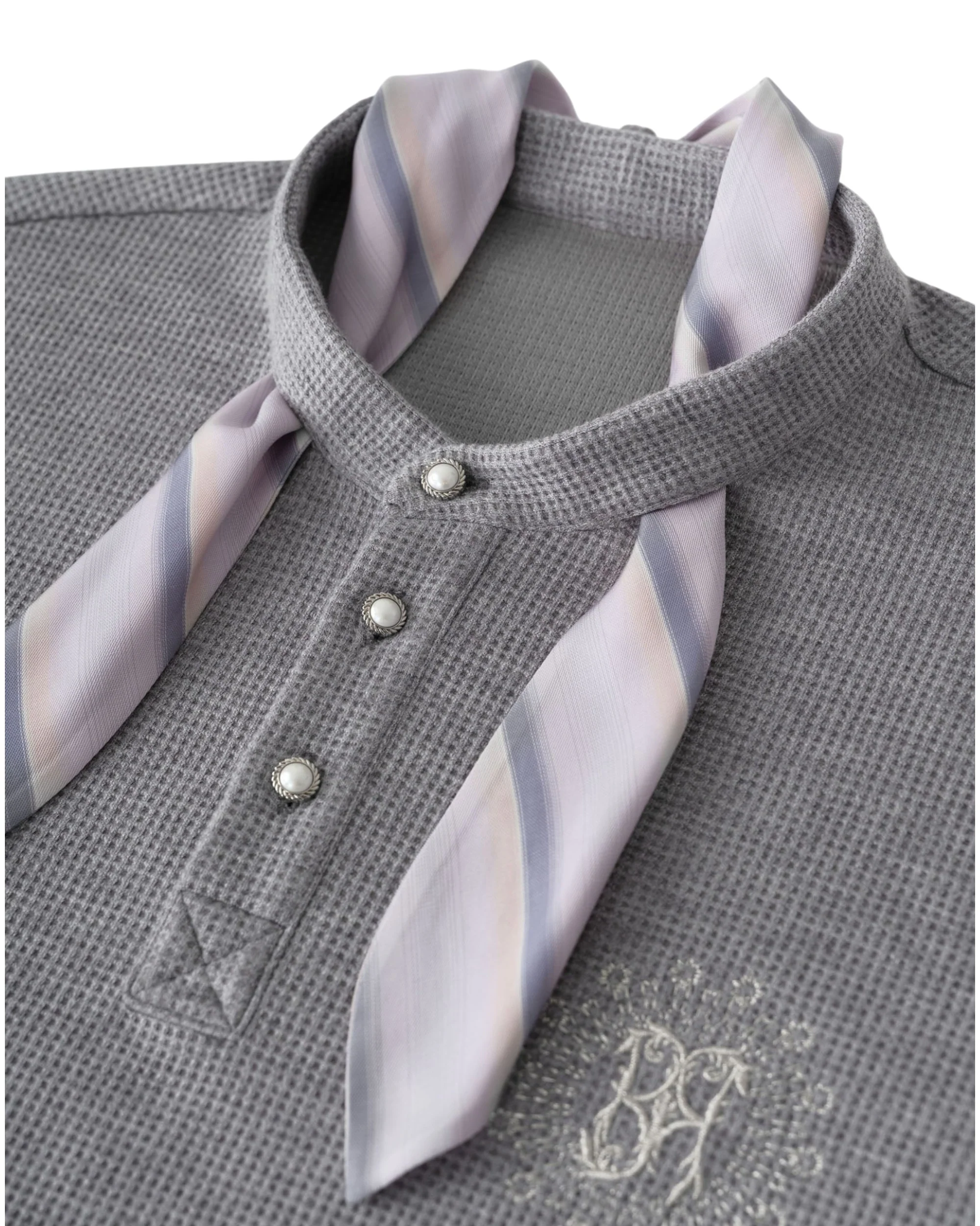 Twilight Collar Polo in BLK - Image 3