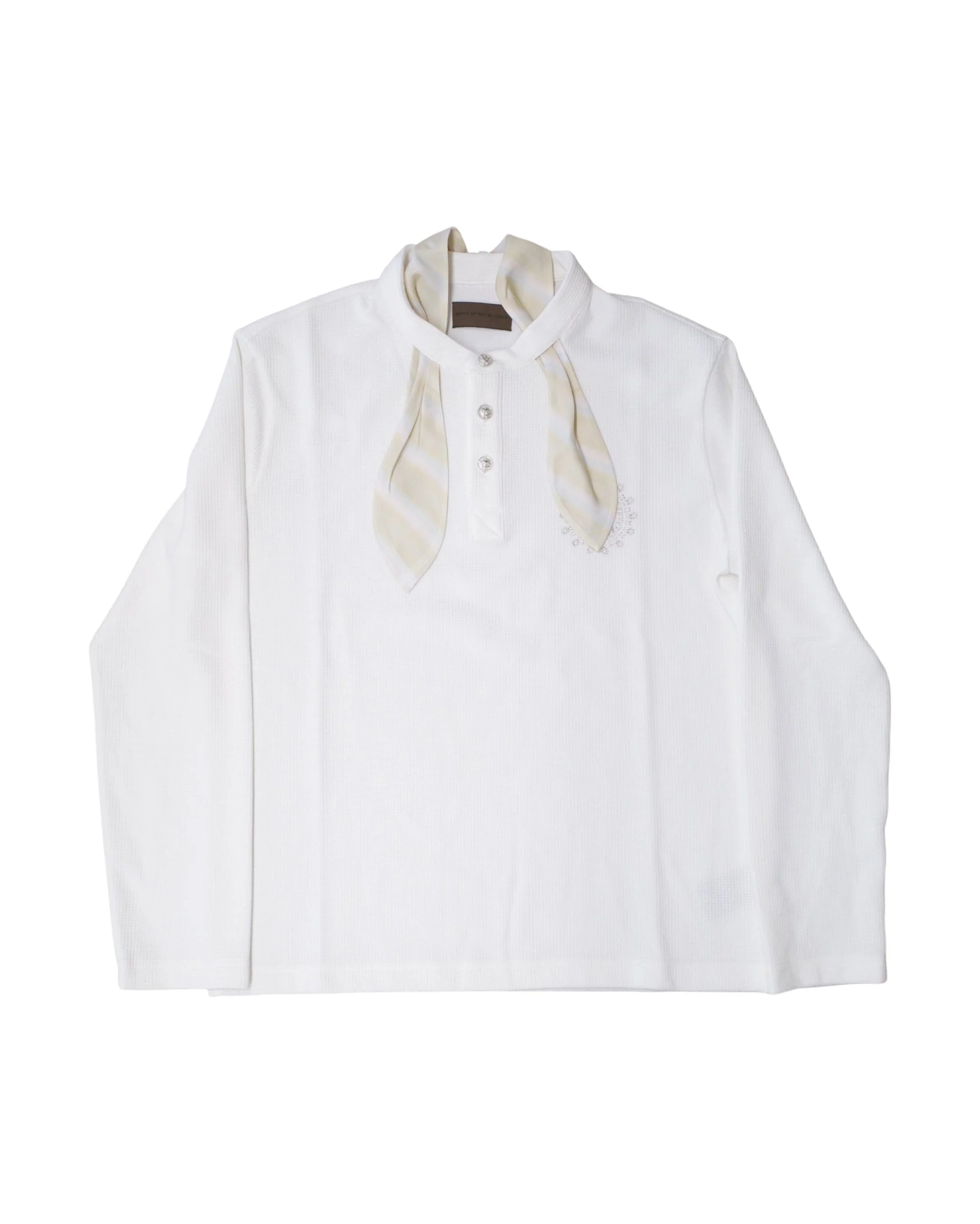 Twilight Collar Polo in WHT