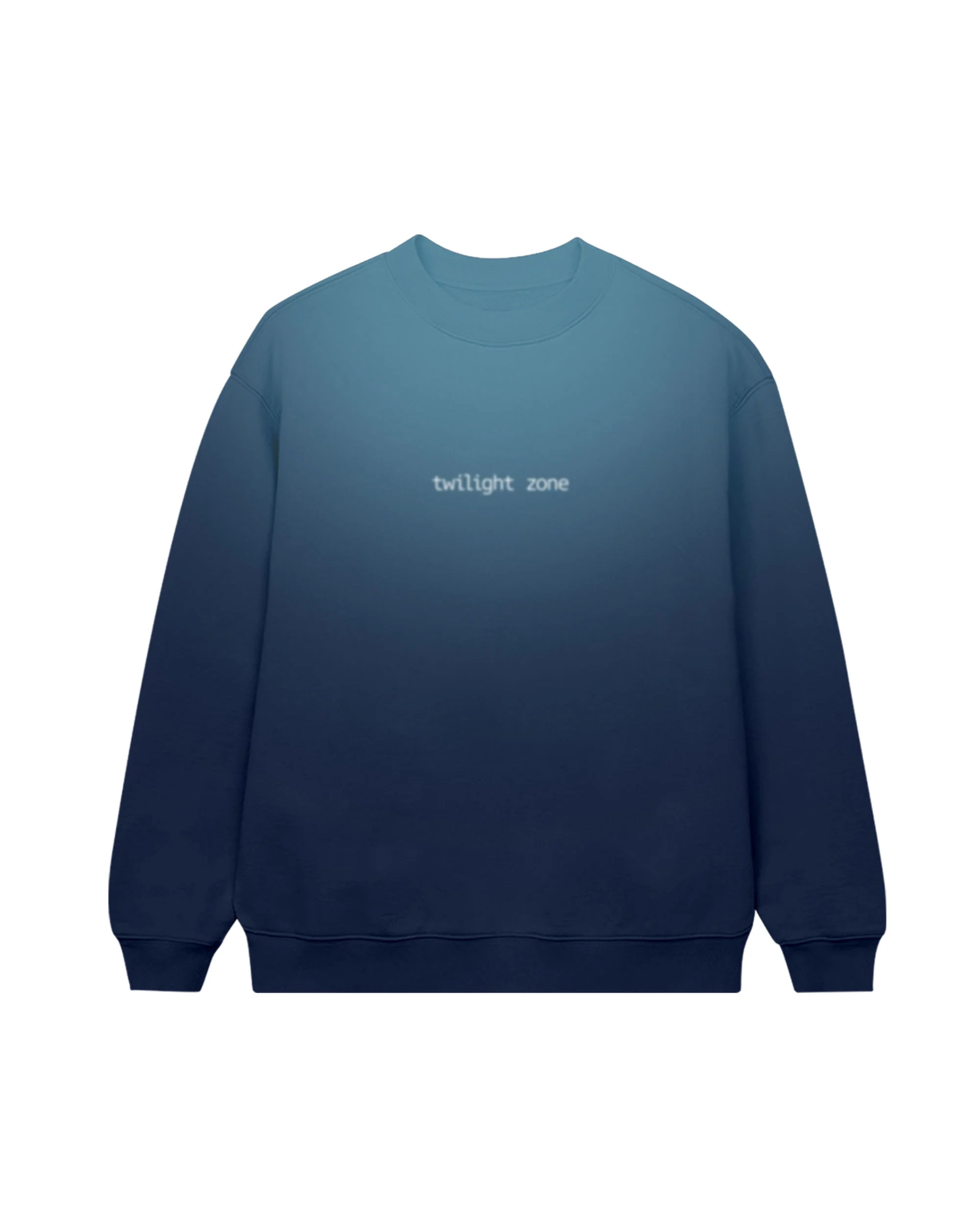 twilight zone blur crewneck