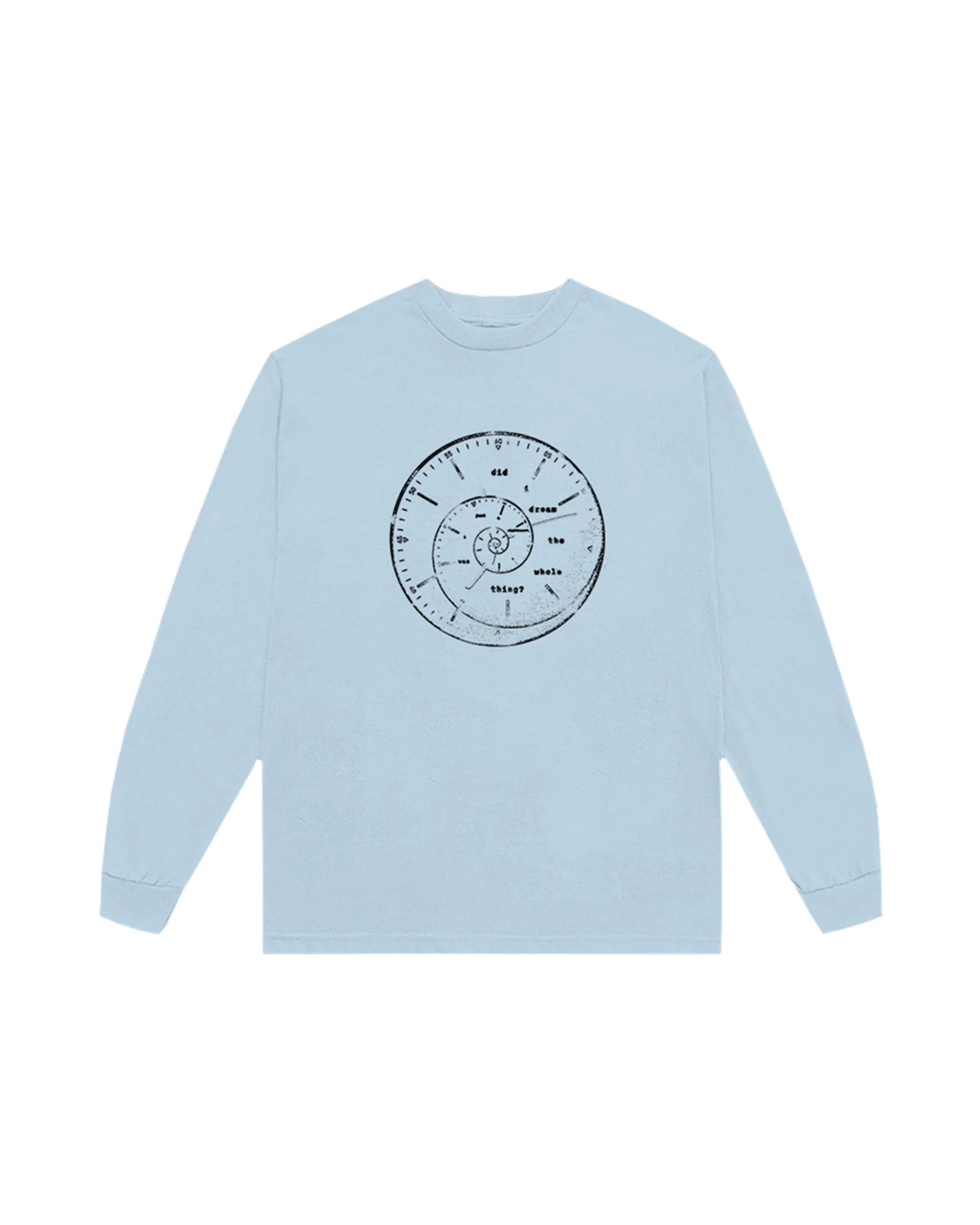 twilight zone clock longsleeve t-shirt