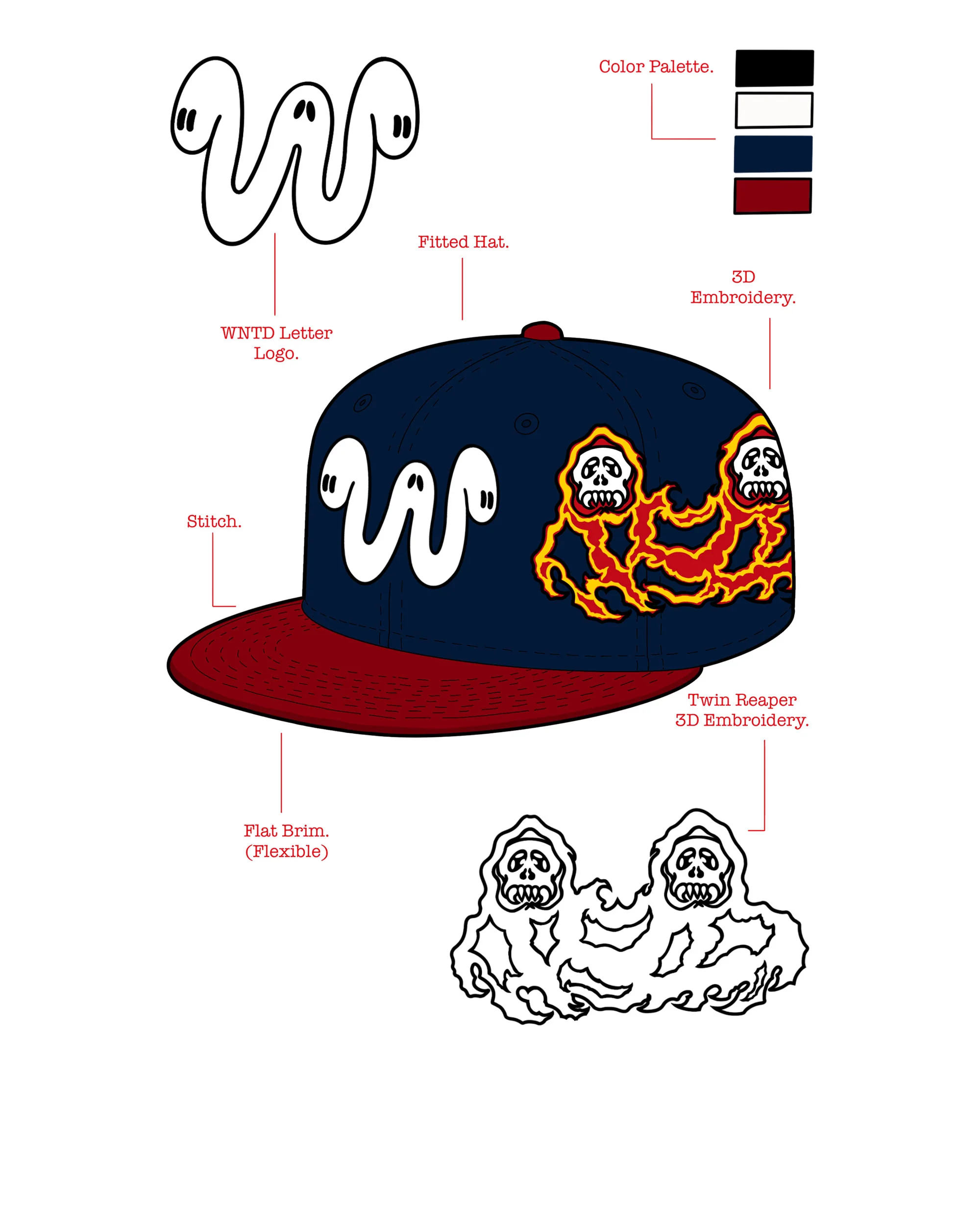 TWIN REAPER HAT - Image 4