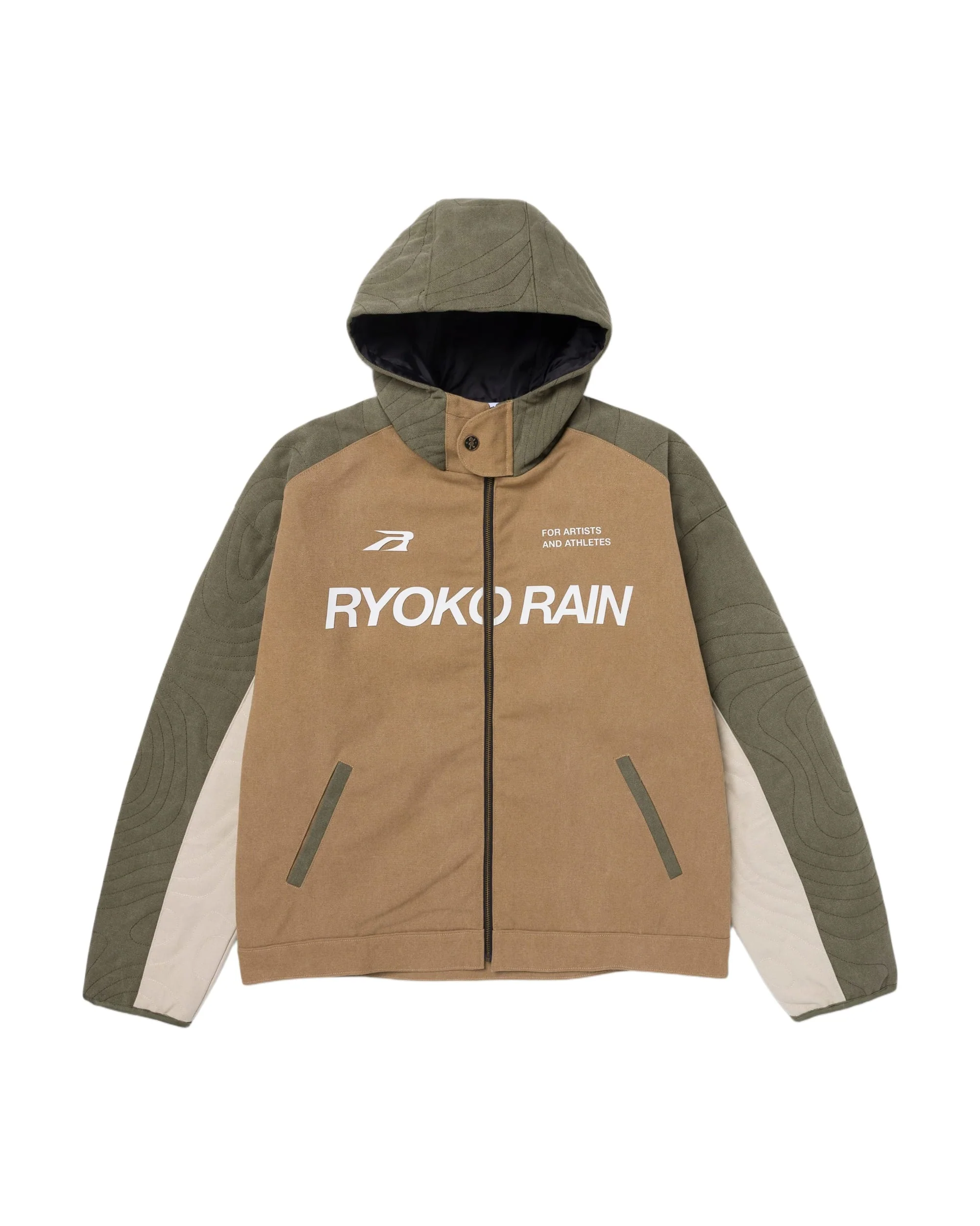TWO TONE DUCK COTTON SNOW JACKET