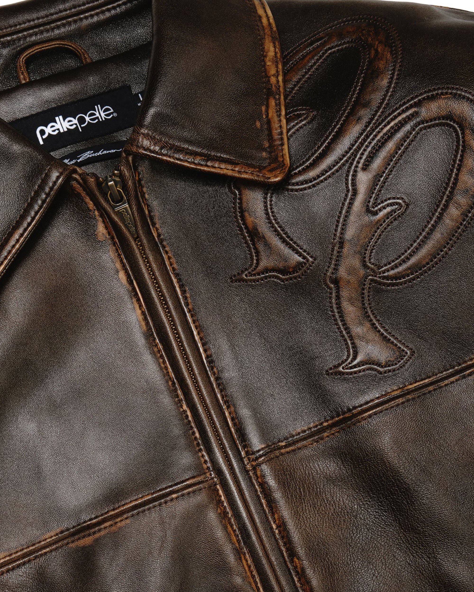 Two Tone Pelle Pelle Jacket - Image 10